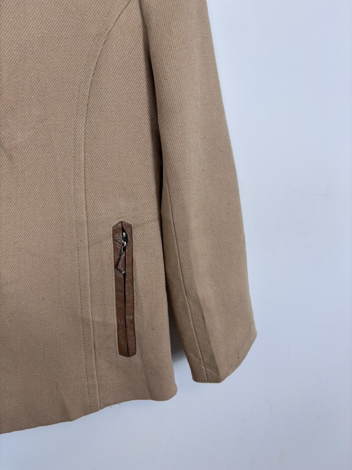 Burberry Burberry Blue Label Women’s Vintage Camel Wool Blend Jacket Size S / US 4 / IT 40 - 8 Thumbnail