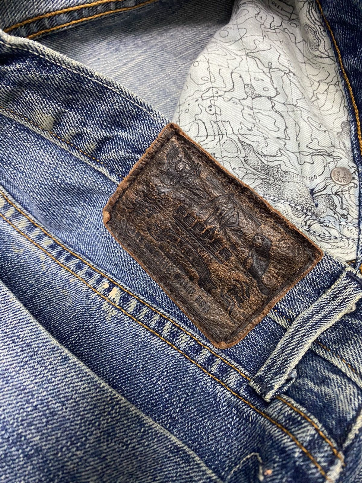 If Six Was Nine 🔥CHIP & PEPPER PATCHWORK DISTRESSED DENIM JEANS Size 30" / US 8 / IT 44 - 8 Thumbnail