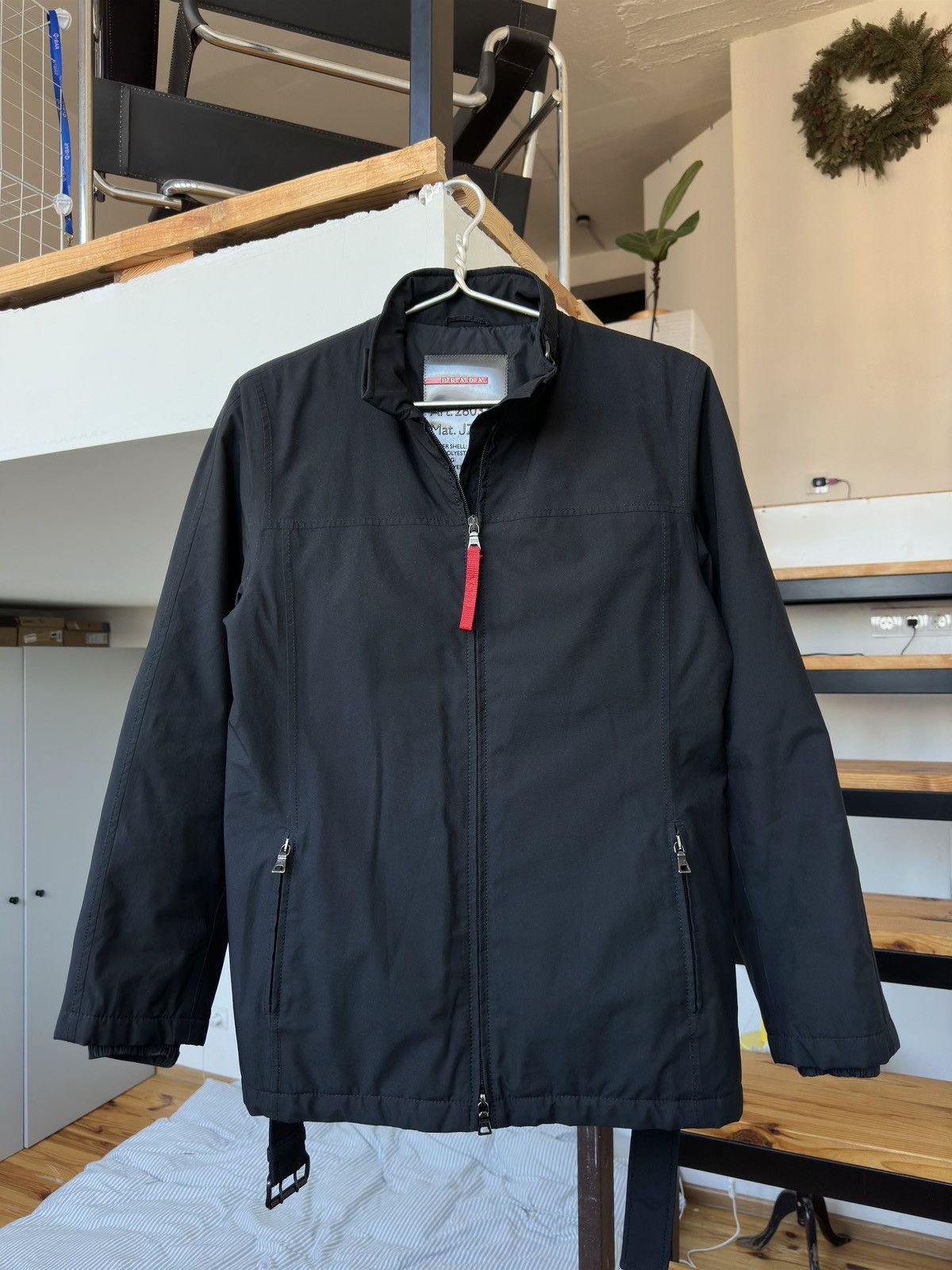 Prada Prada Gore-Tex Black Women’s Jacket Made In Romania Size M / US 6-8 / IT 42-44 - 12 Thumbnail