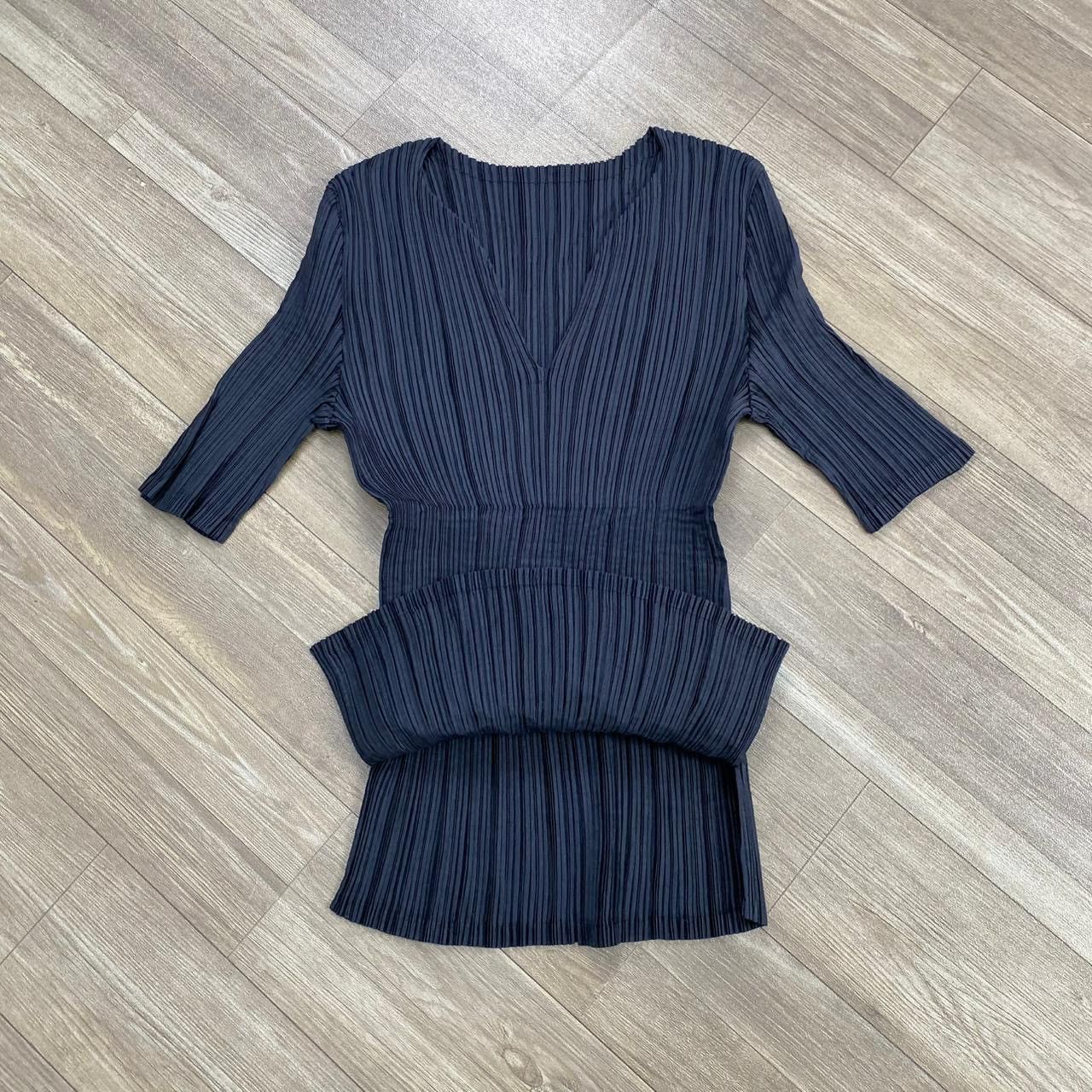 Pleats Please Issey Miyake Vintage Pleats Please Issey Miyake Fete Blouse Top Size S / US 4 / IT 40 - 2 Thumbnail