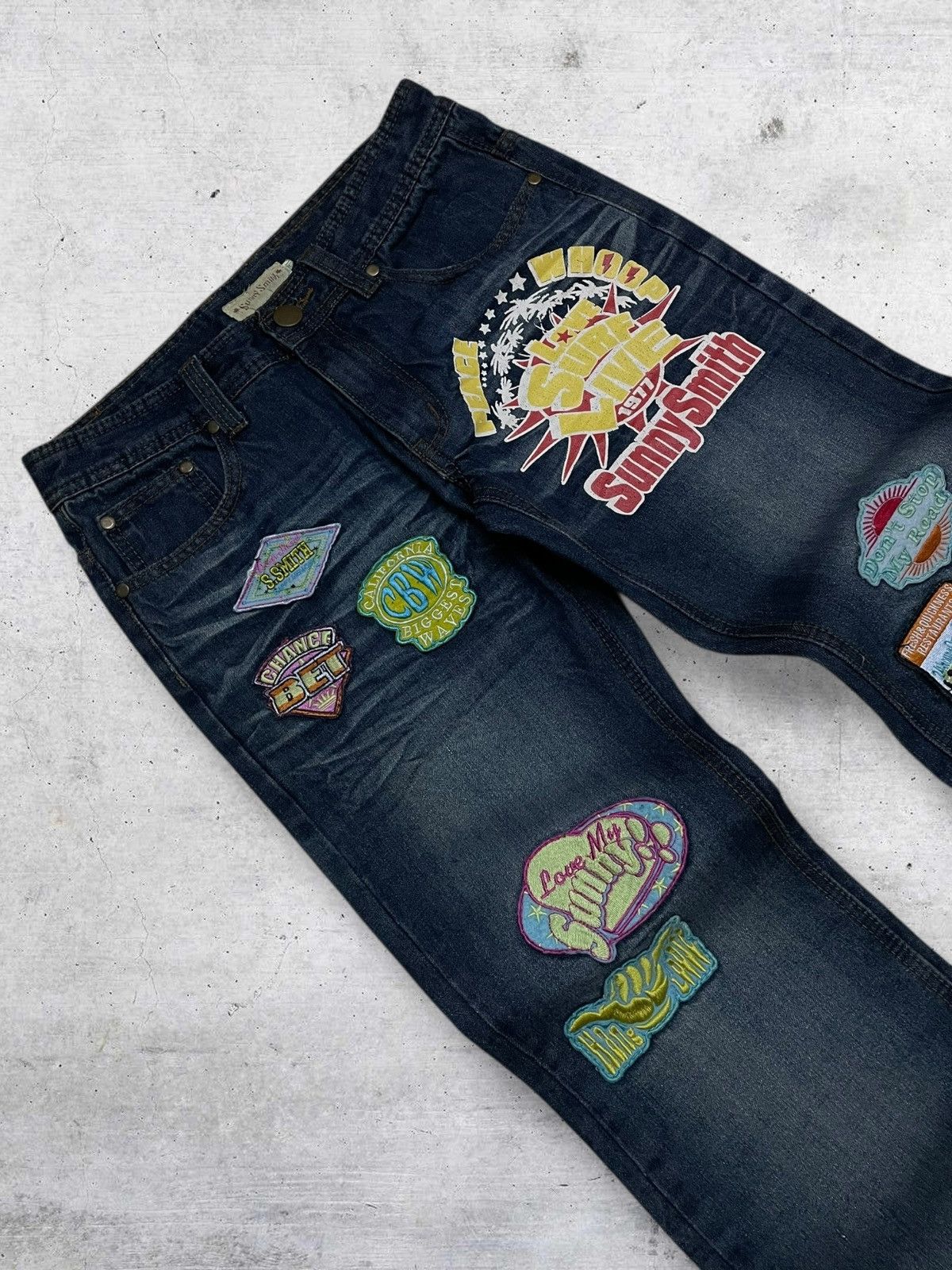 Hysteric Glamour VINTAGE SUNNY SMITH CRAFTED RARE JAPAN DESIGNER SUMMER PATCH Size US 30 / EU 46 - 7 Thumbnail