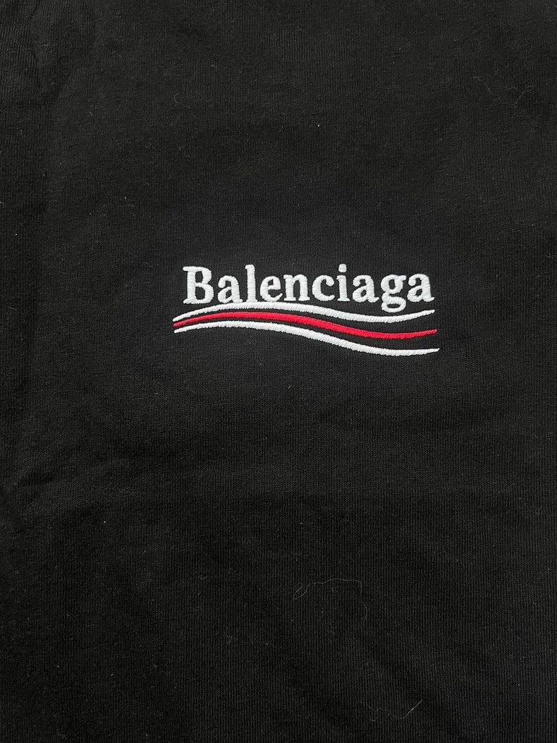 Balenciaga Balenciaga Letter Logo Print Short Sleeve Regular T-Shirt Size US S / EU 44-46 / 1 - 3 Thumbnail