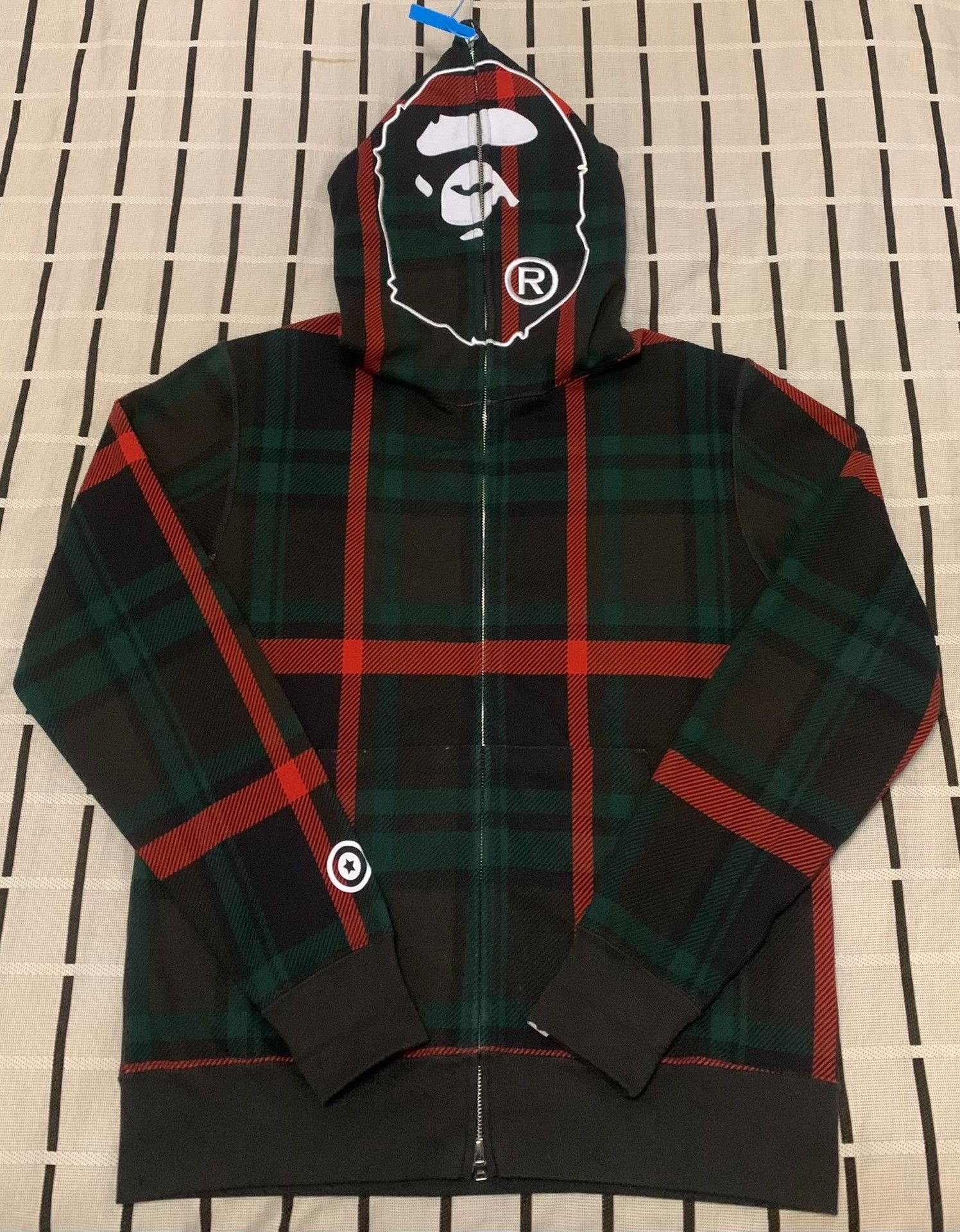 Bape Bape Plaid Ape Head Light Jacket L Men Size US L / EU 52-54 / 3 - 1 Thumbnail