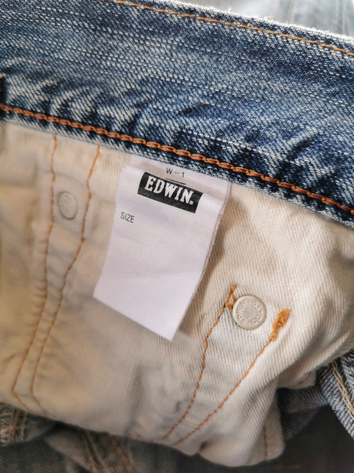 Edwin Edwin 503 Denim Jeans Size US 31 - 6 Thumbnail