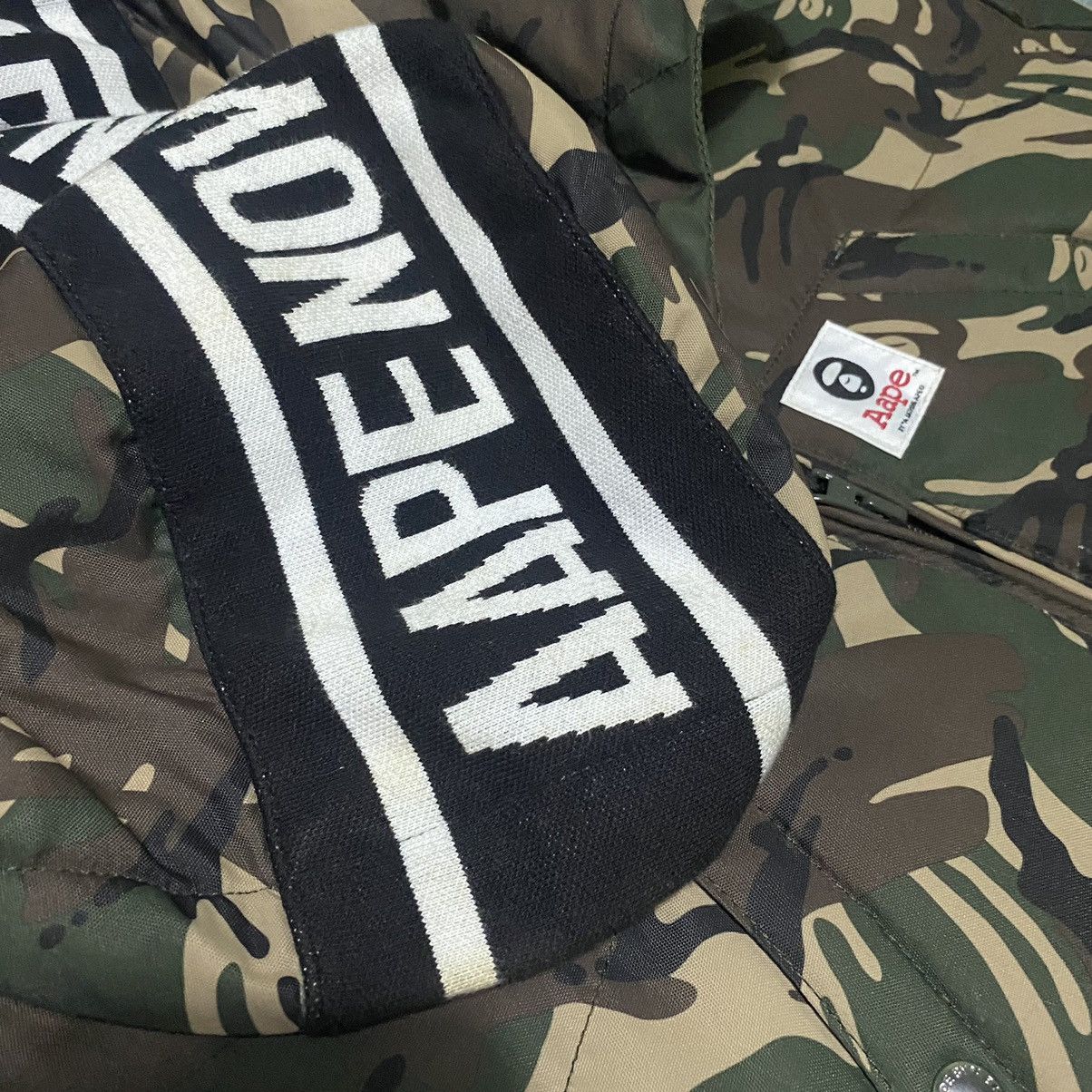 Aape × Bape Aape Quilted Zip Jacket Size US S / EU 44-46 / 1 - 7 Thumbnail