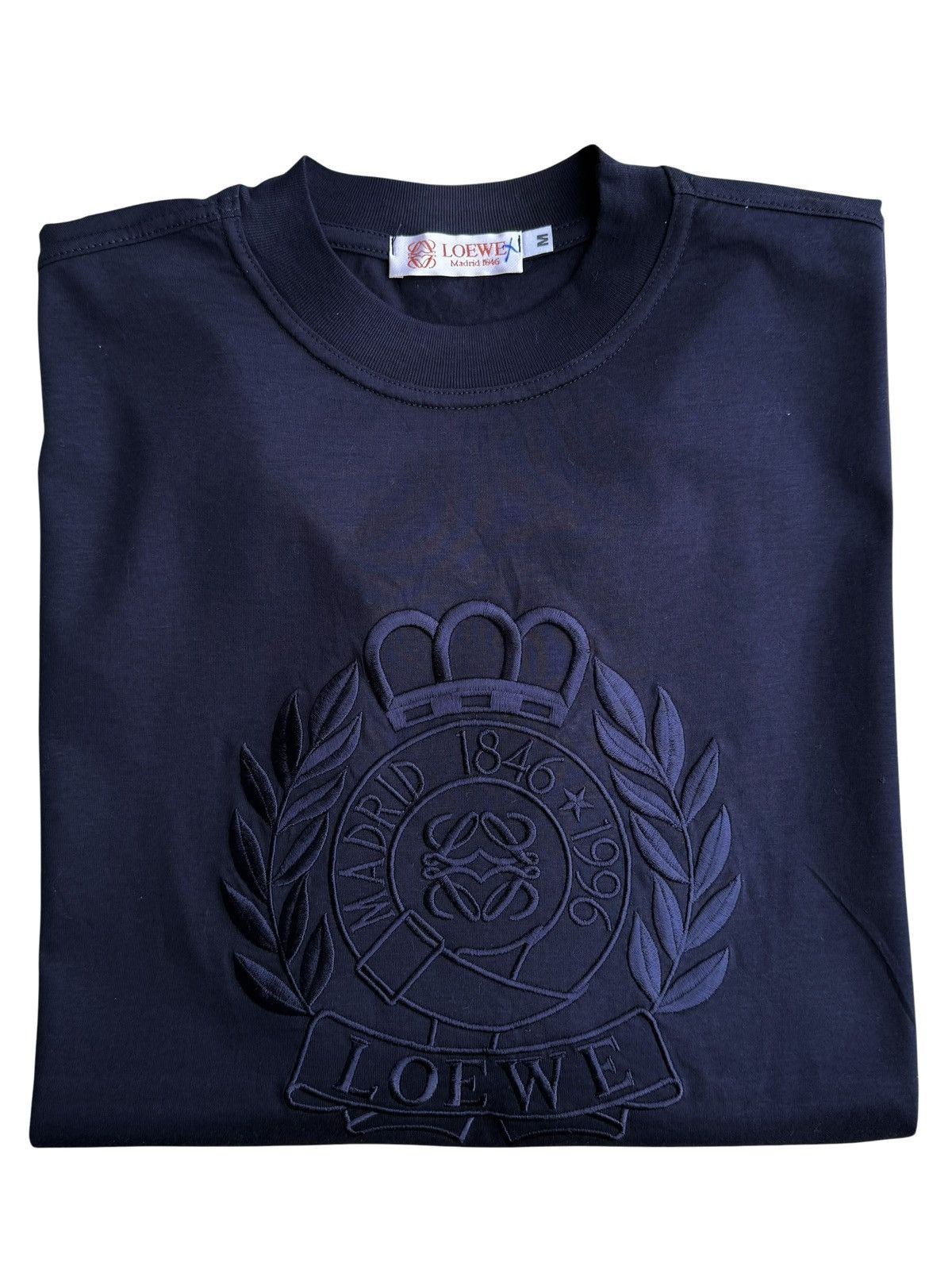 Loewe 🔥 Rare Vintage Leowe Embroidery T-Shirts Size US M / EU 48-50 / 2 - 9 Thumbnail