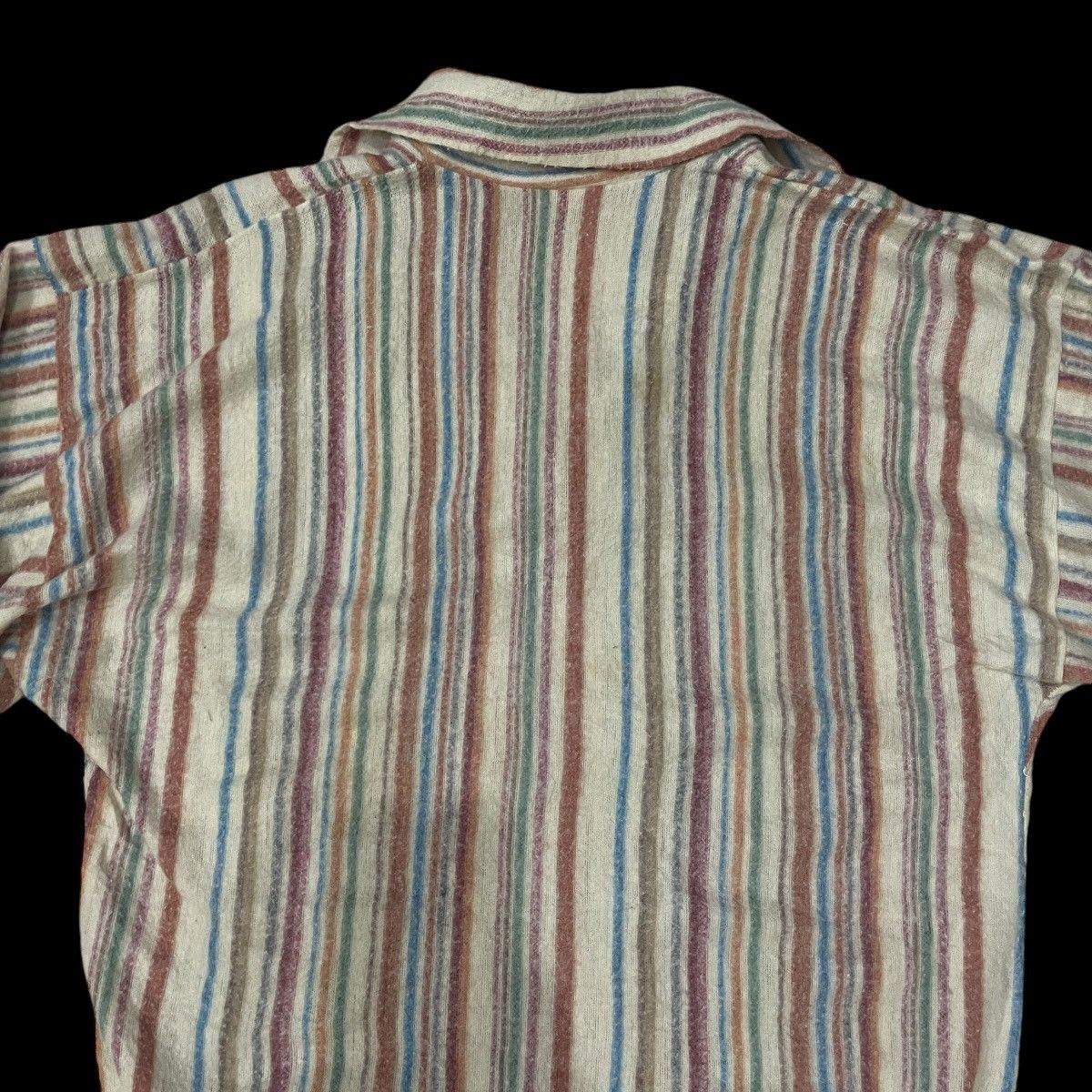 Japanese Brand Vintage 80s Unbranded Collared Sweatshirt Size L / US 10 / IT 46 - 8 Thumbnail