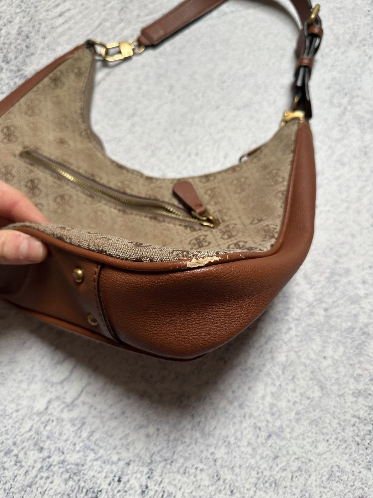 Guess Vintage Guess Big "G" Logo Womens Y2K Bag Awantgarde Size ONE SIZE - 12 Thumbnail