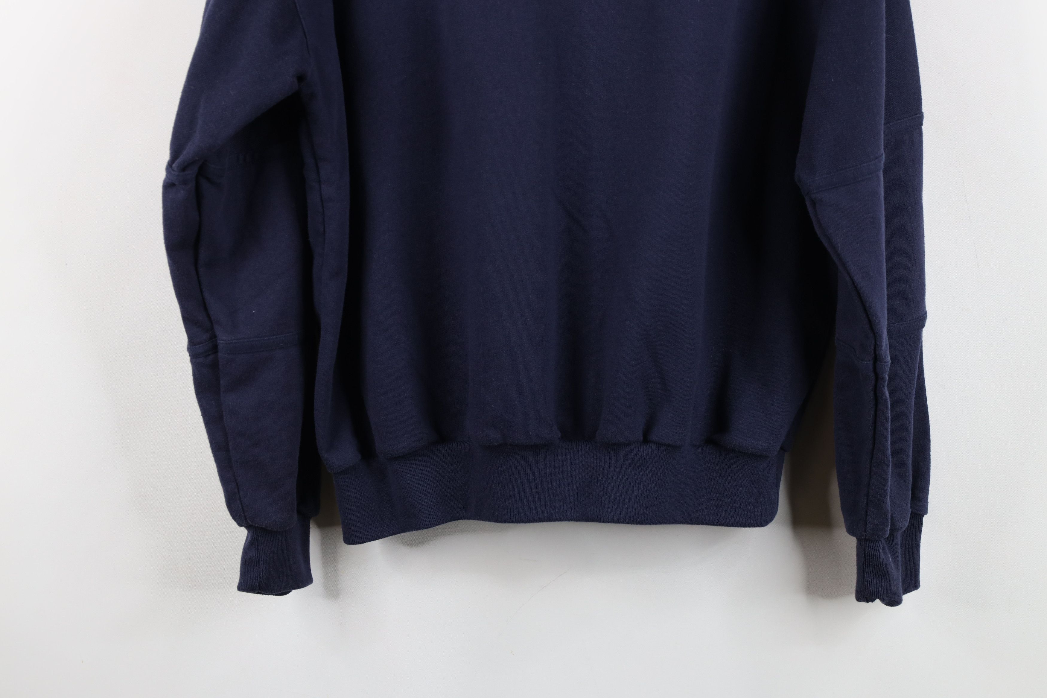 Vintage Vintage 90s Streetwear Long Sleeve Rugby Polo Navy Size US L / EU 52-54 / 3 - 14 Thumbnail