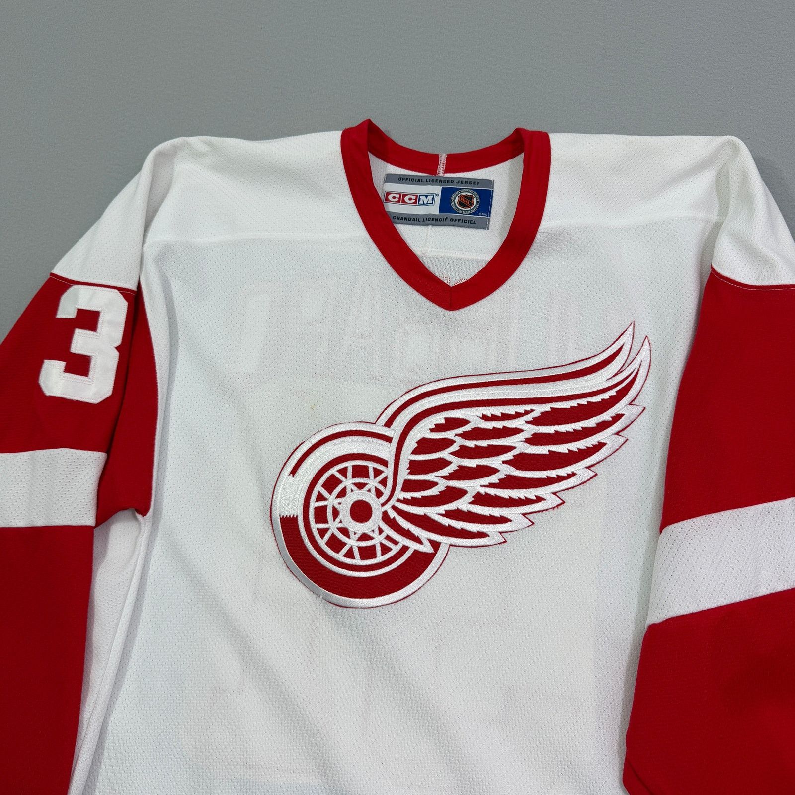 Vintage Vintage CCM Detroit Red Wings Hubbard #31 Hockey Jersey XL Size US XL / EU 56 / 4 - 2 Thumbnail