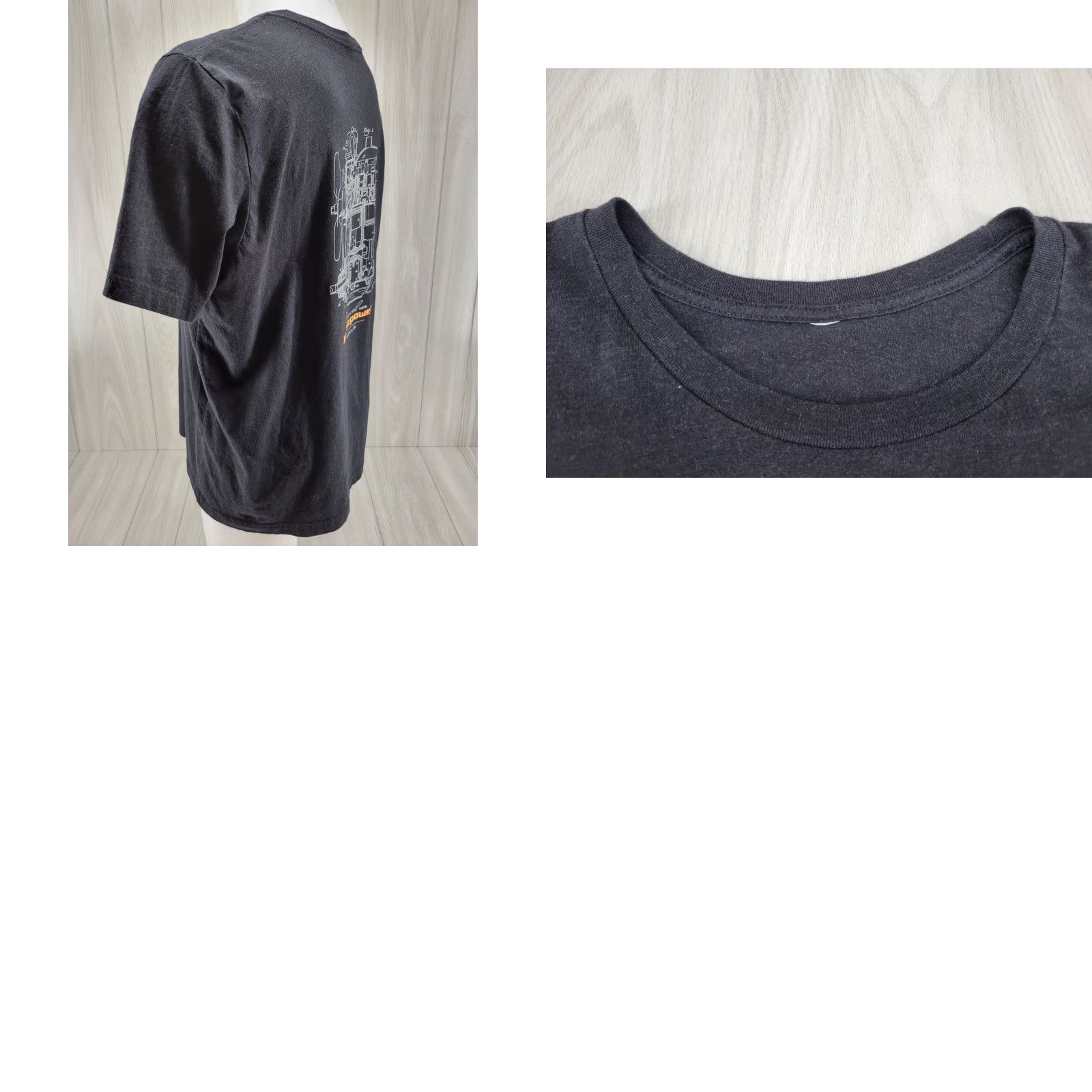 Vintage Mash Lab Brewing Windsor Co. Shirt XL Black Men Short Sleeve T-Shirt Size US XL / EU 56 / 4 - 8 Thumbnail