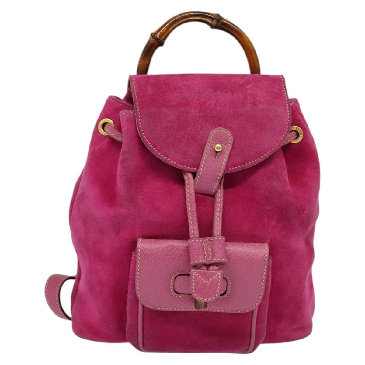 Gucci Gucci Bamboo backpack Size ONE SIZE - 1 Thumbnail