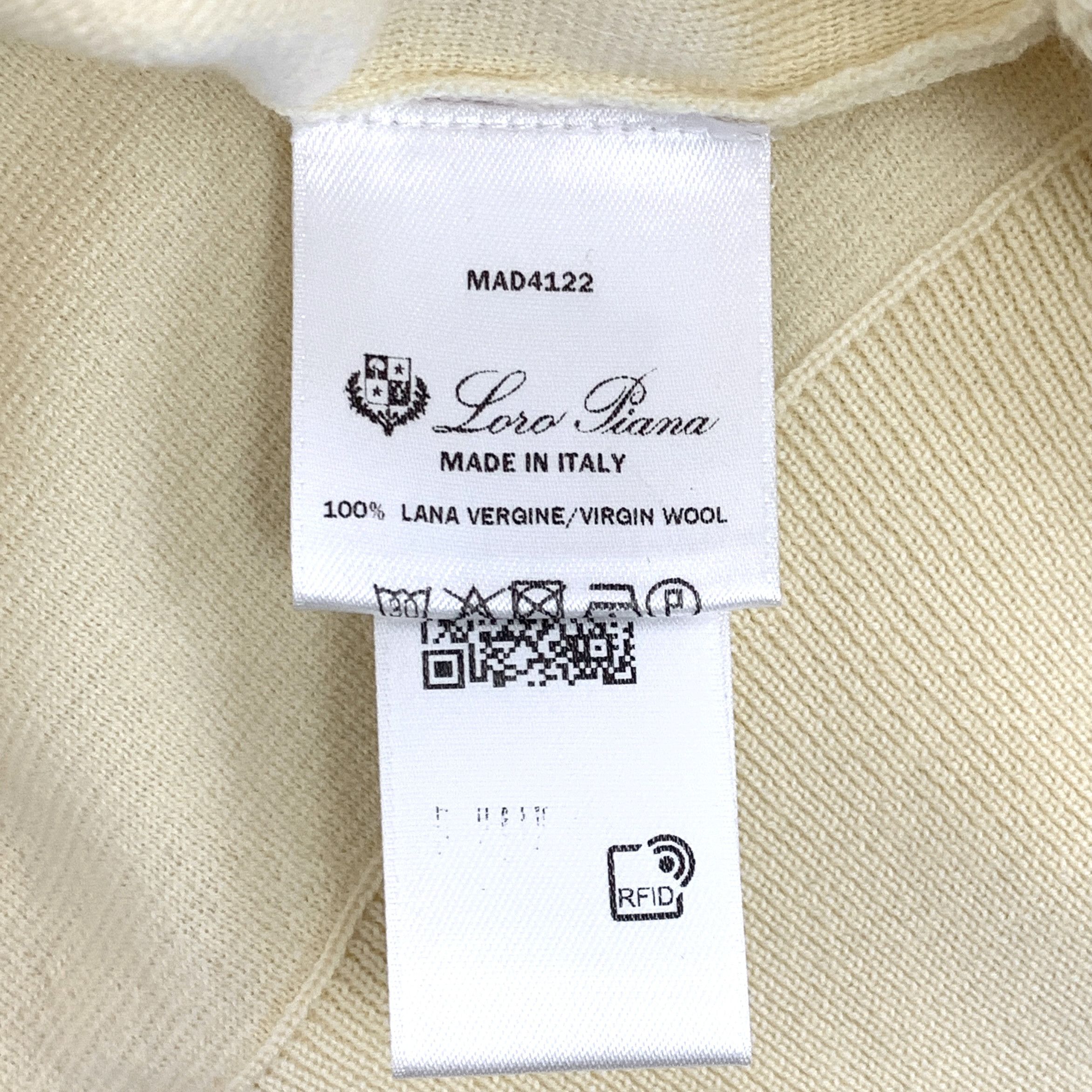 Loro Piana Loro Piana Wool Knit Sweater Beige (50) Size US M / EU 48-50 / 2 - 6 Thumbnail