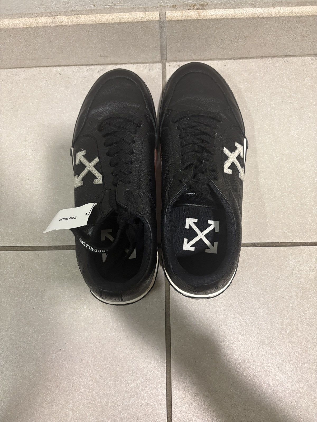 Designer × Nike × Off-White Off-White Vulcan Lows Size US 12 / EU 45 - 3 Thumbnail