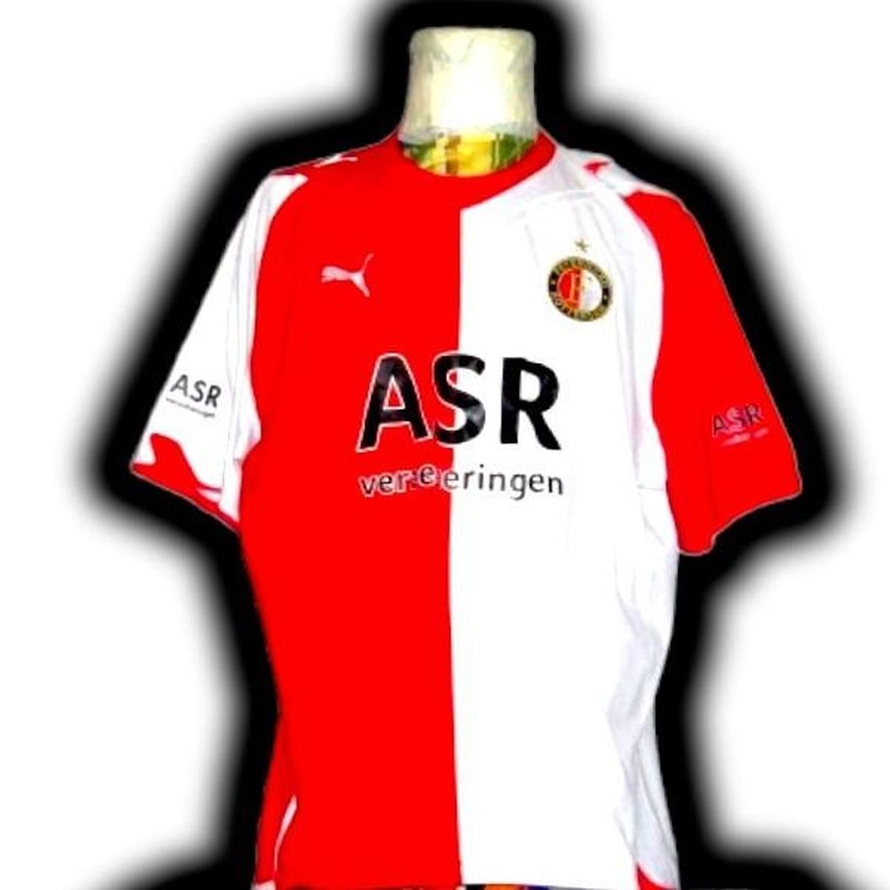 Fc Feyenoord Rotterdam Netherlands 2009 2010 Home Jersey