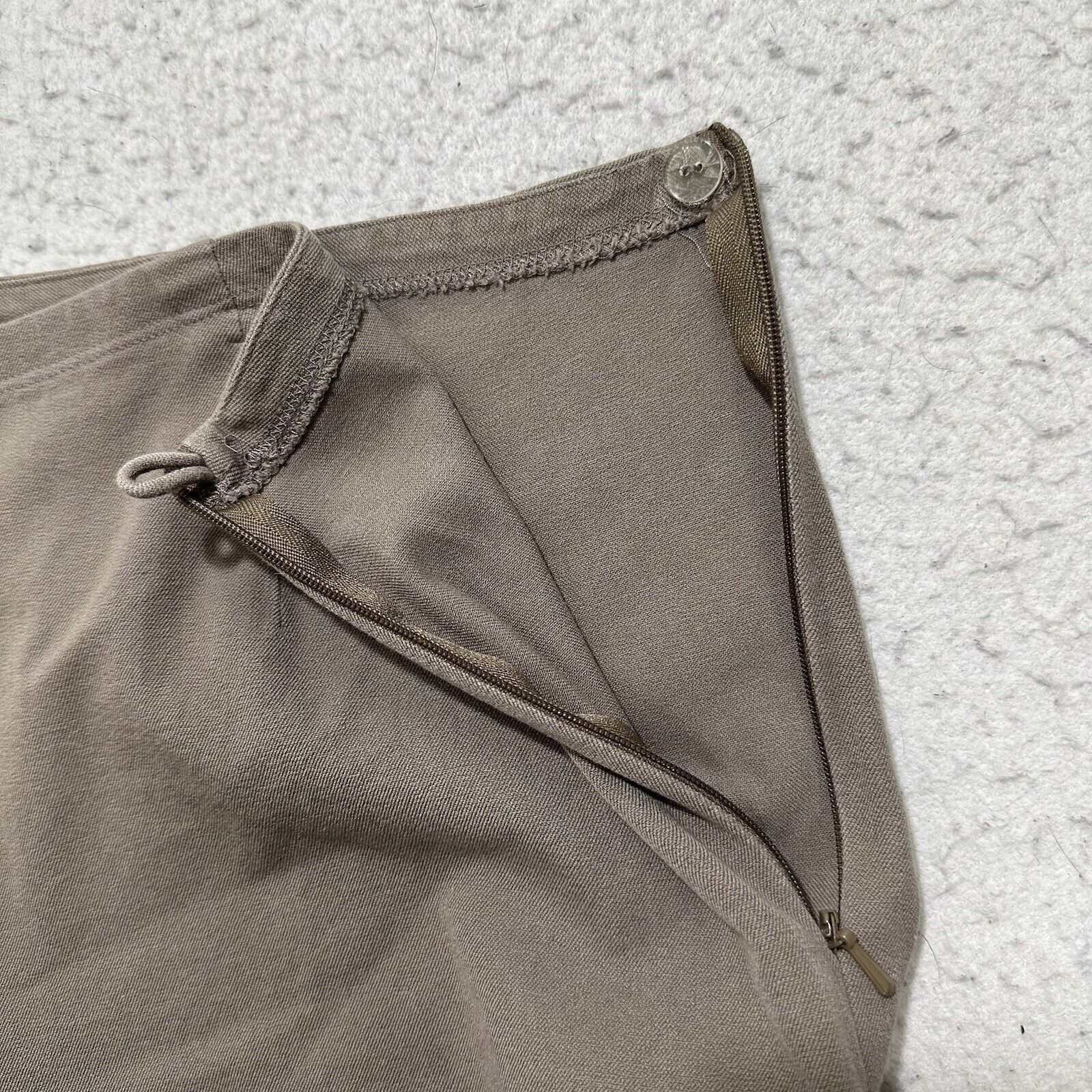 Chicos Chico's Design Large Brown High Rise Capri Pants (34x21) Size 34" / US 12 / IT 48 - 6 Thumbnail