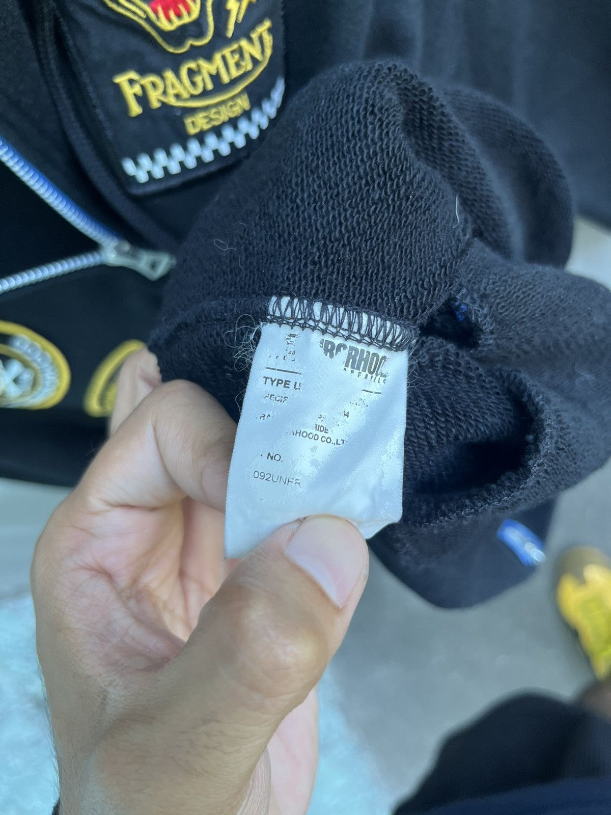 Fragment Design Neighborhood Multi Zipper Patched Hoodie Size US L / EU 52-54 / 3 - 8 Thumbnail