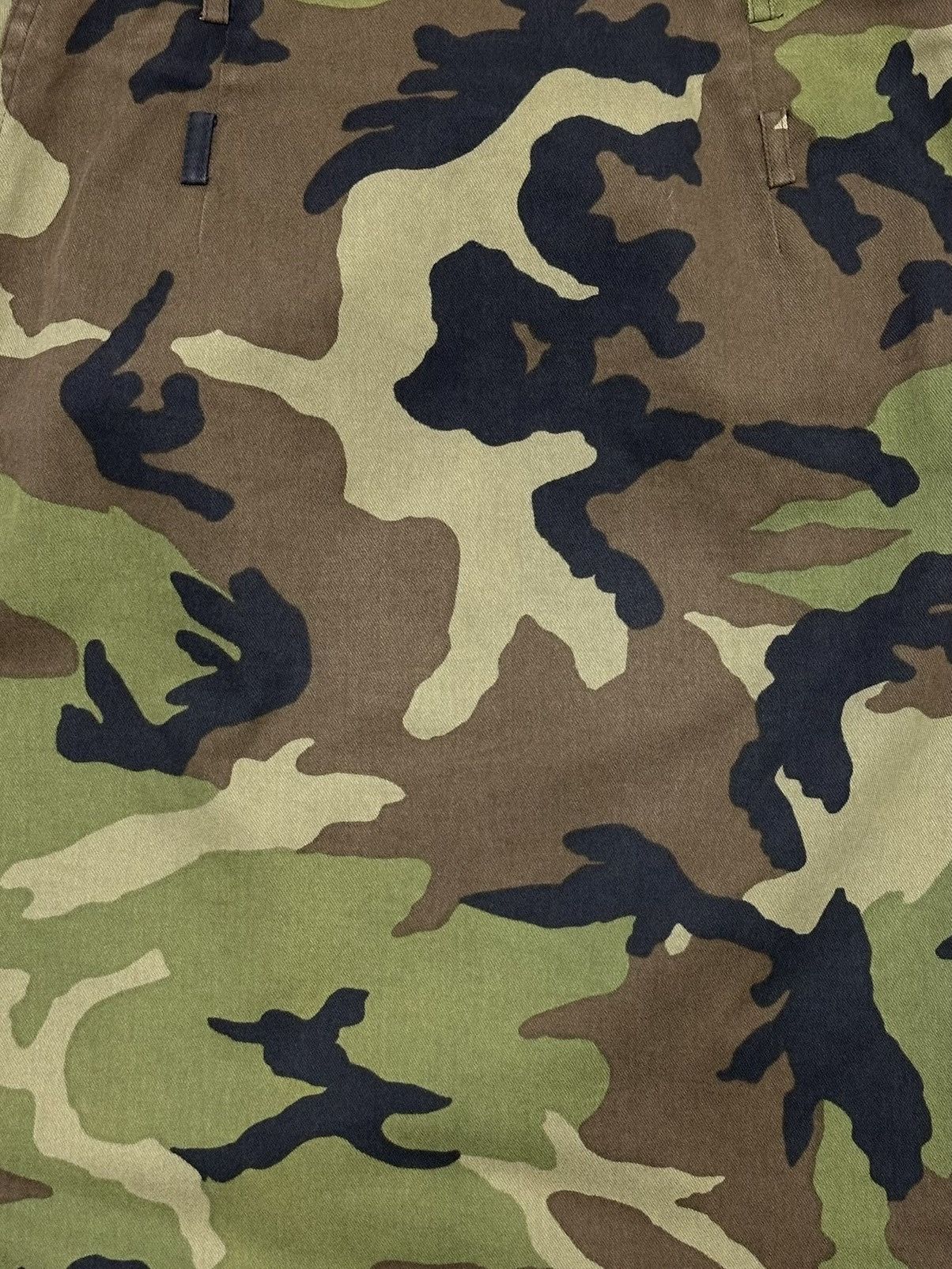 Dior CHRISTIAN DIOR S/S 2001 Camouflage Zip Up Maxi Skirt Size 26" / US 2 / IT 38 - 5 Thumbnail