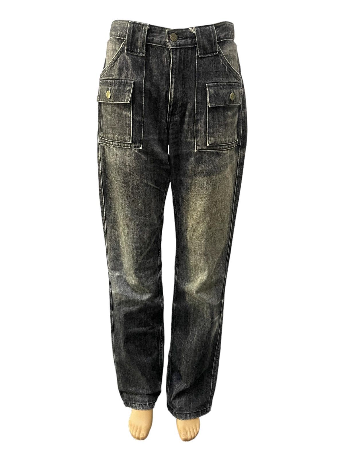 Hysteric Glamour × Lee Vintage Lee Japan Faded Mud Bush Pocket Denim Pants Size US 32 / EU 48 - 3 Thumbnail