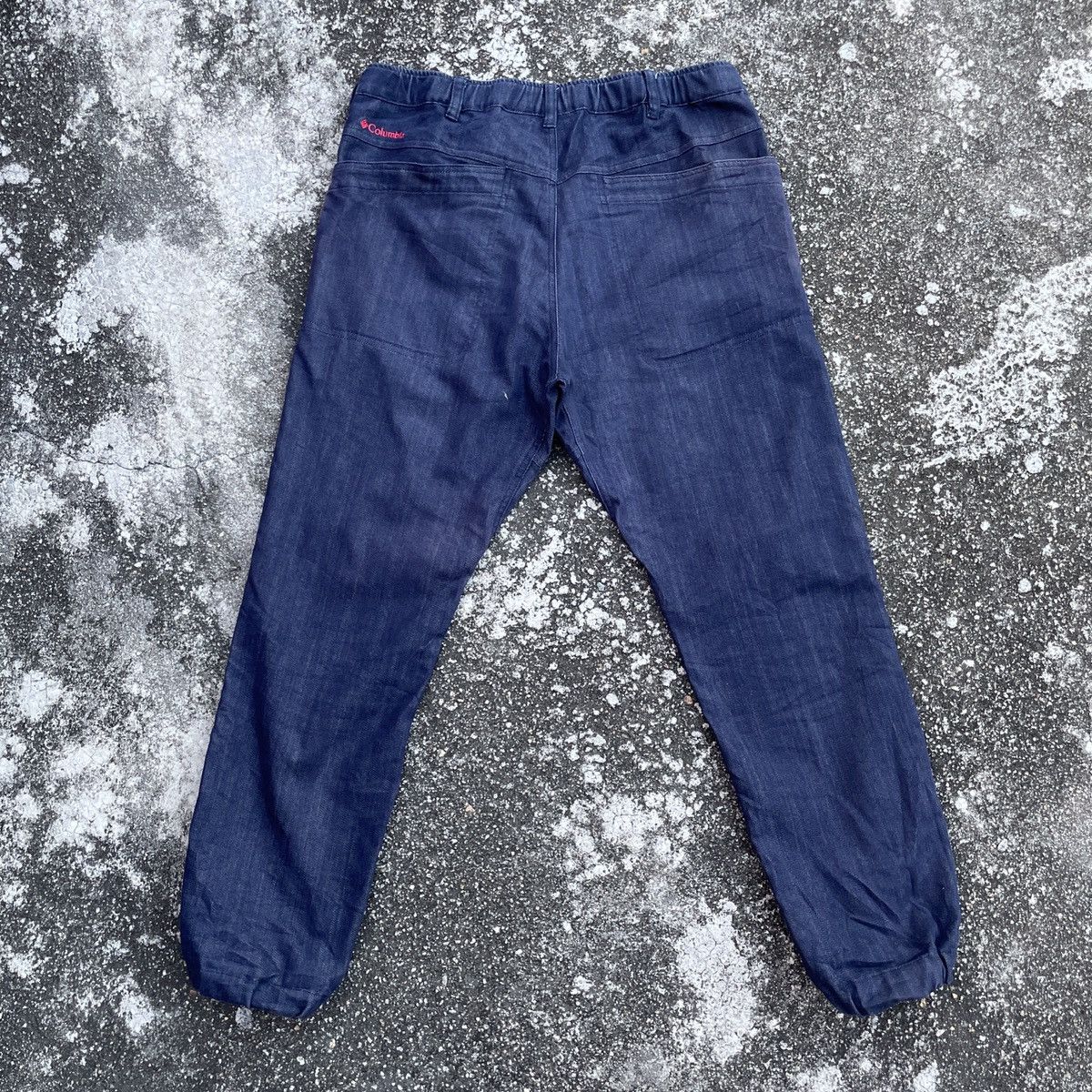 Columbia Vintage Columbia Denim Jogger Size US 33 - 7 Thumbnail