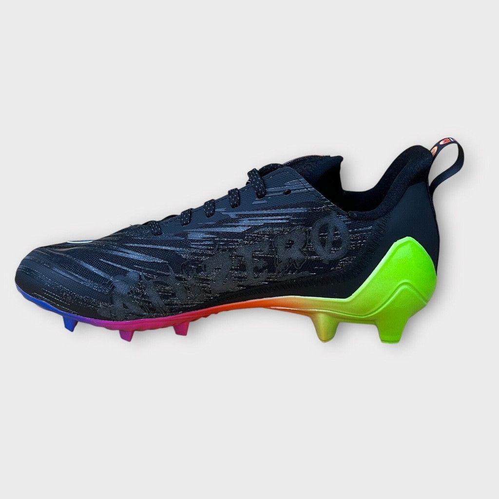 Adidas Adidas Adizero ‘Emojis Core’ Men’s Sz 8.5 Football Cleats Size US 8.5 / EU 41-42 - 7 Thumbnail
