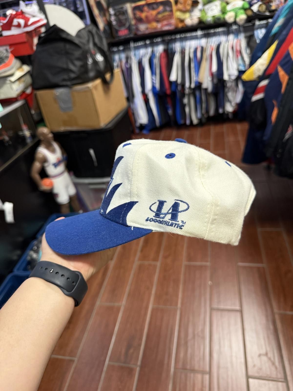 Logo Athletic 90s Vintage Dallas Cowboys Sharktooth Snapback Size ONE SIZE - 2 Thumbnail