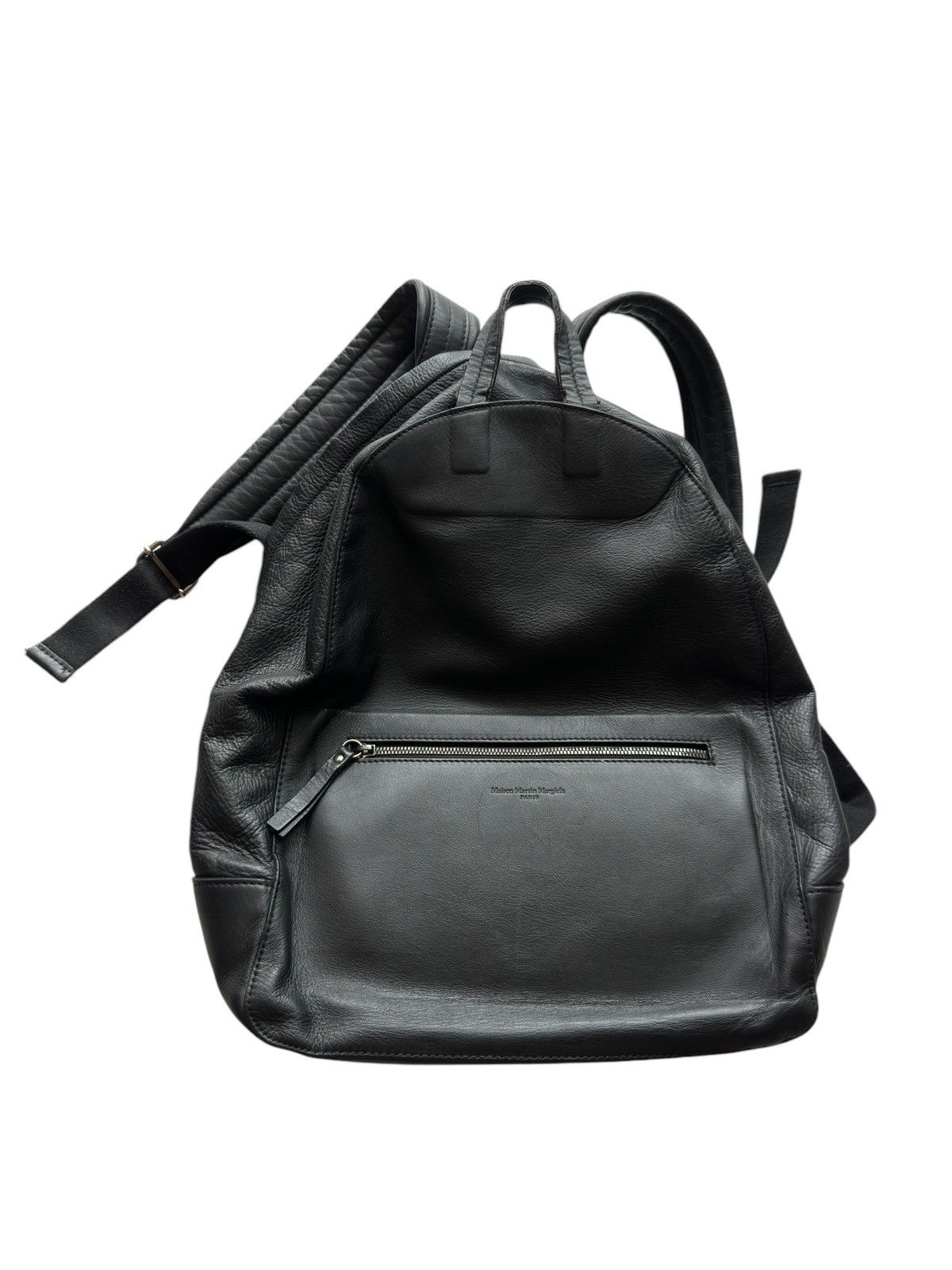 Maison Margiela Maison Margiela Leather Backpack Size ONE SIZE - 2 Thumbnail
