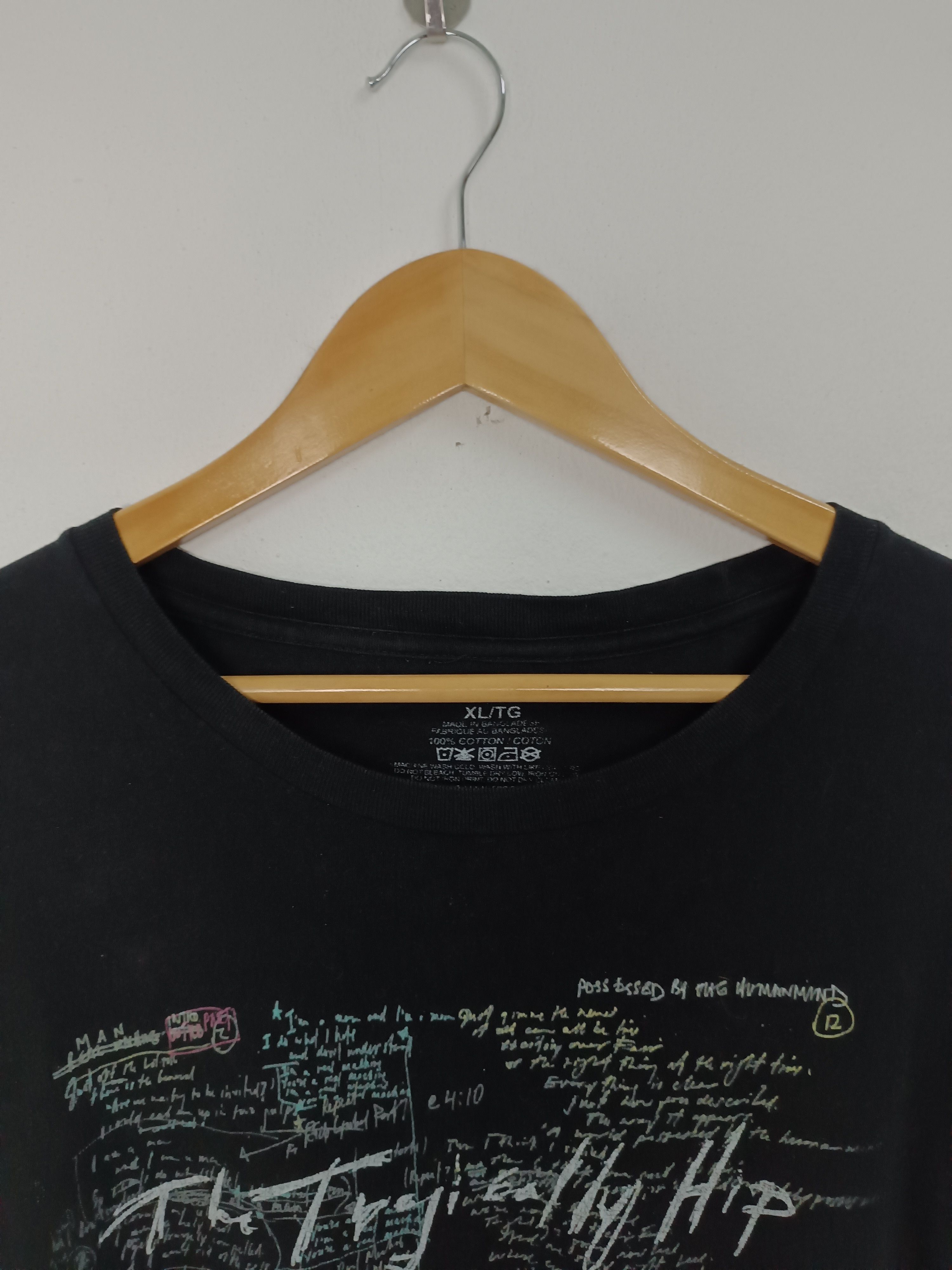 Band Tees VINTAGE THE TRAGICALLY HIP MAN MACHINE POEM TEE VERY RARE Size US XL / EU 56 / 4 - 8 Thumbnail