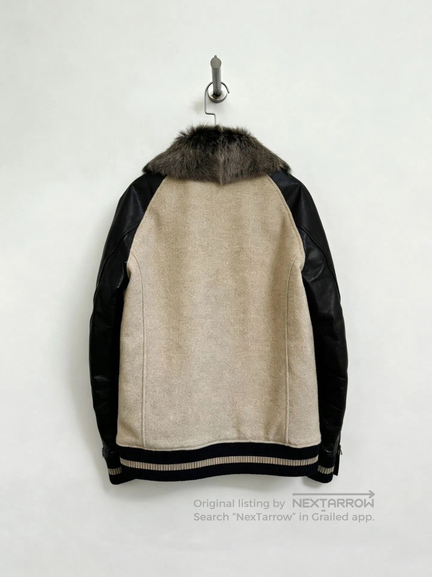 Isamu Katayama Backlash BackLash Fur Collar Leather Jacket. Size US L / EU 52-54 / 3 - 2 Thumbnail
