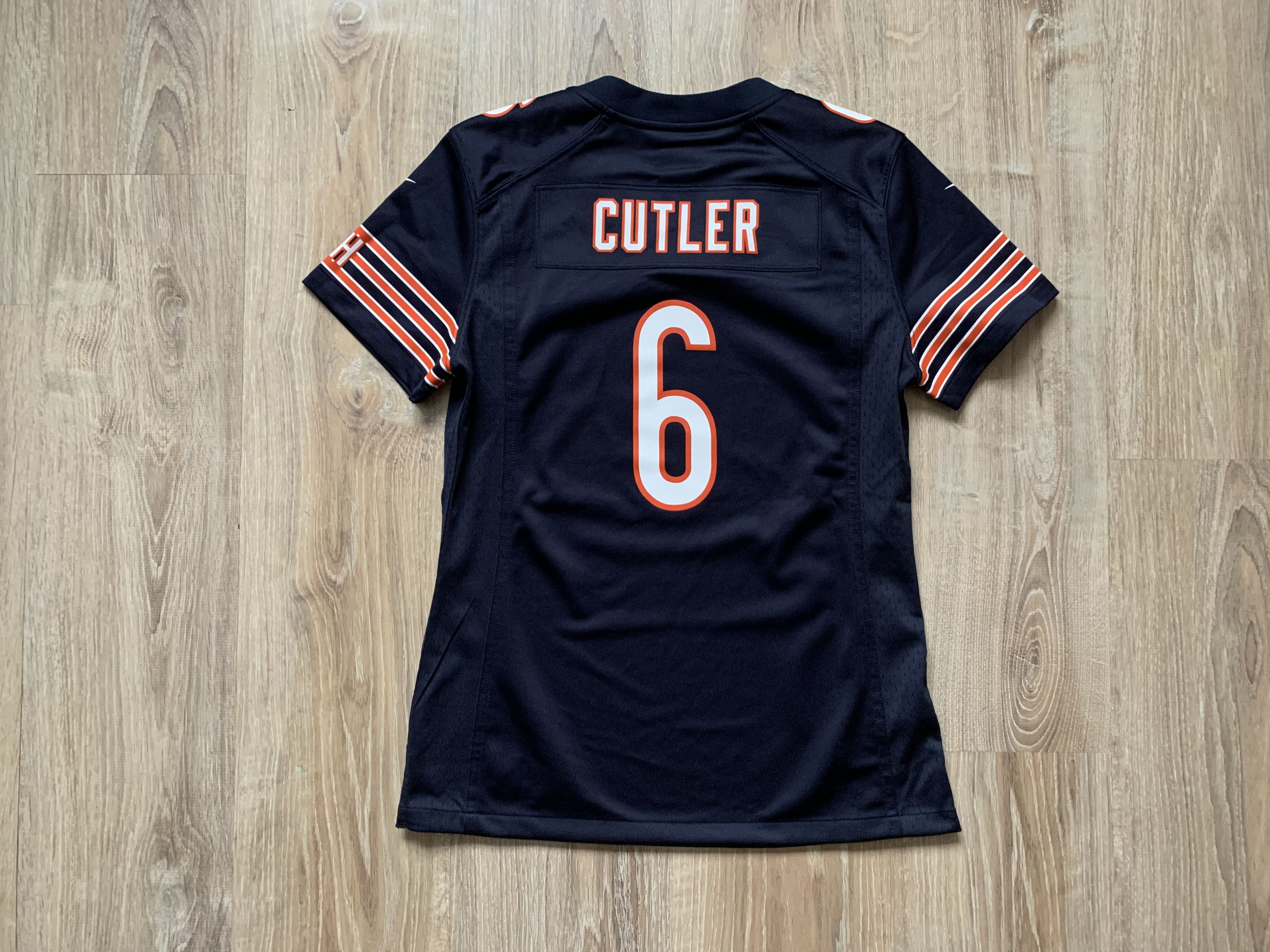 NFL × Nike × Vintage Nike NFL Chicago Bears Home Jay Cutler #6 Womens Jersey Size S / US 4 / IT 40 - 3 Thumbnail