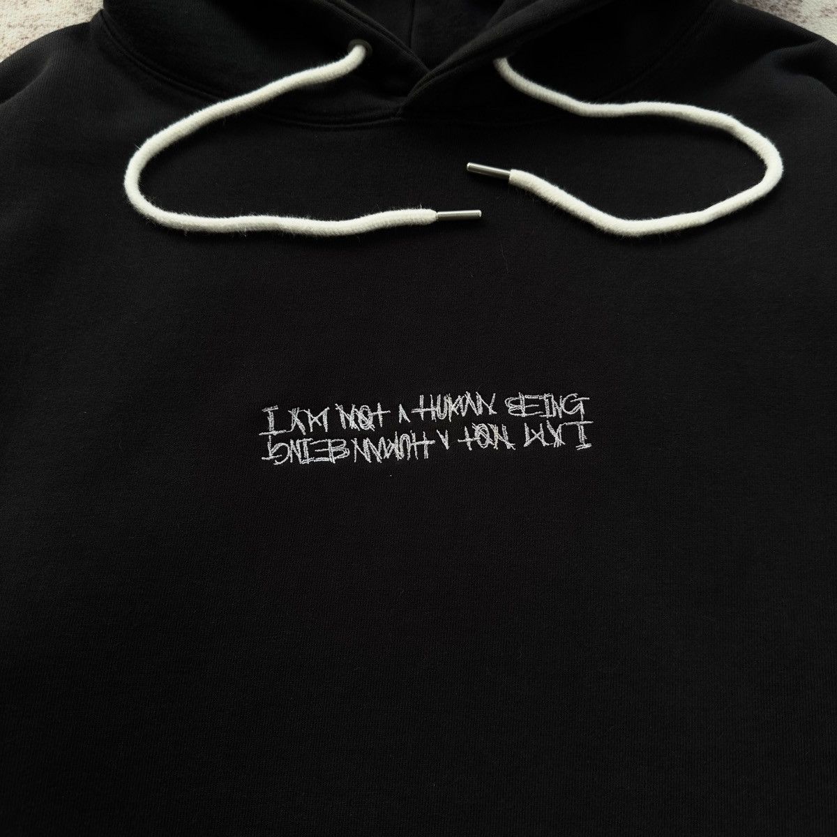 I Am Not A Human Being I AM NOT A HUMAN BEING SPELL OUT BIG LOGO BACKHIT Size US L / EU 52-54 / 3 - 7 Thumbnail