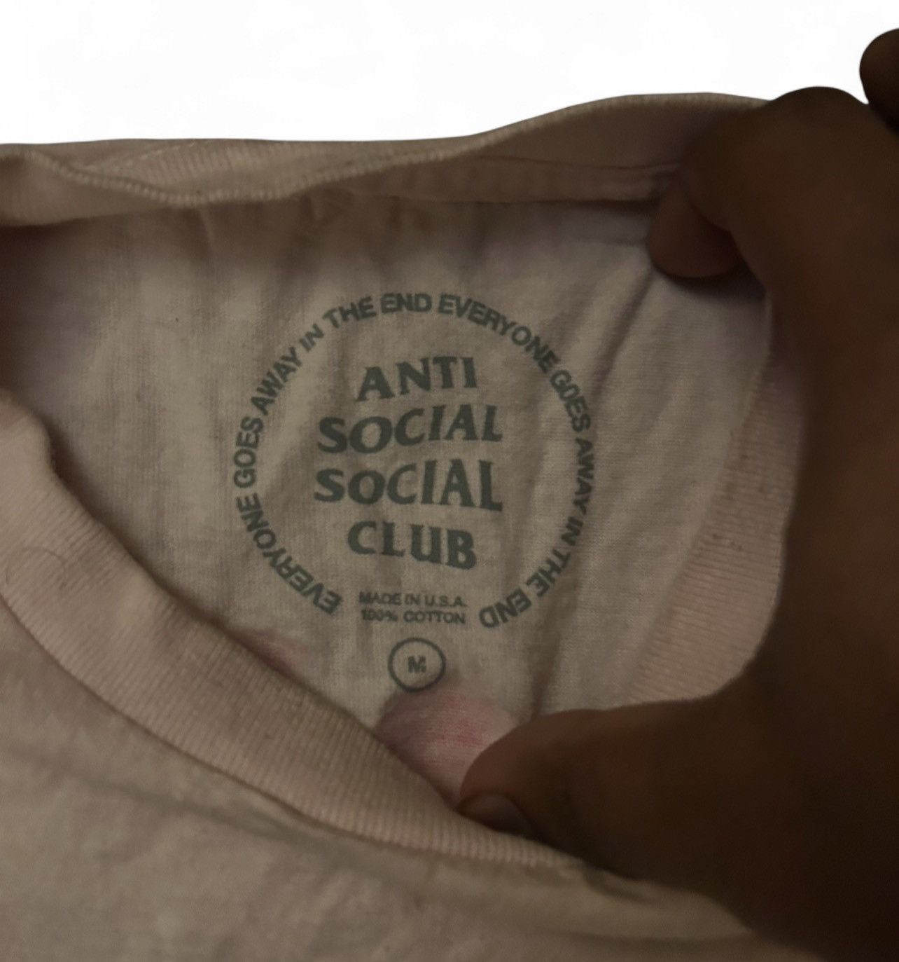 Anti Social Social Club Pink Anti Social Social Club Kaburosai Tee Size US S / EU 44-46 / 1 - 4 Thumbnail