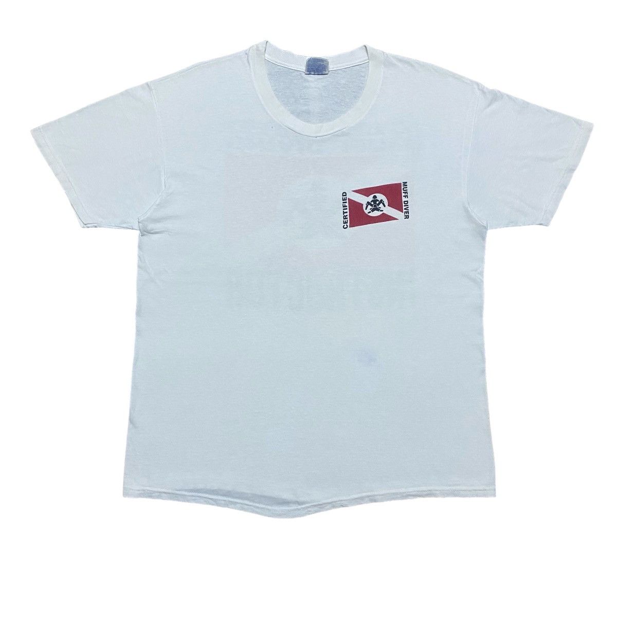 Hanes × Vintage Rare‼️🔥Vintage Certified Muff Diver Instructor T-Shirt Size US M / EU 48-50 / 2 - 2 Thumbnail
