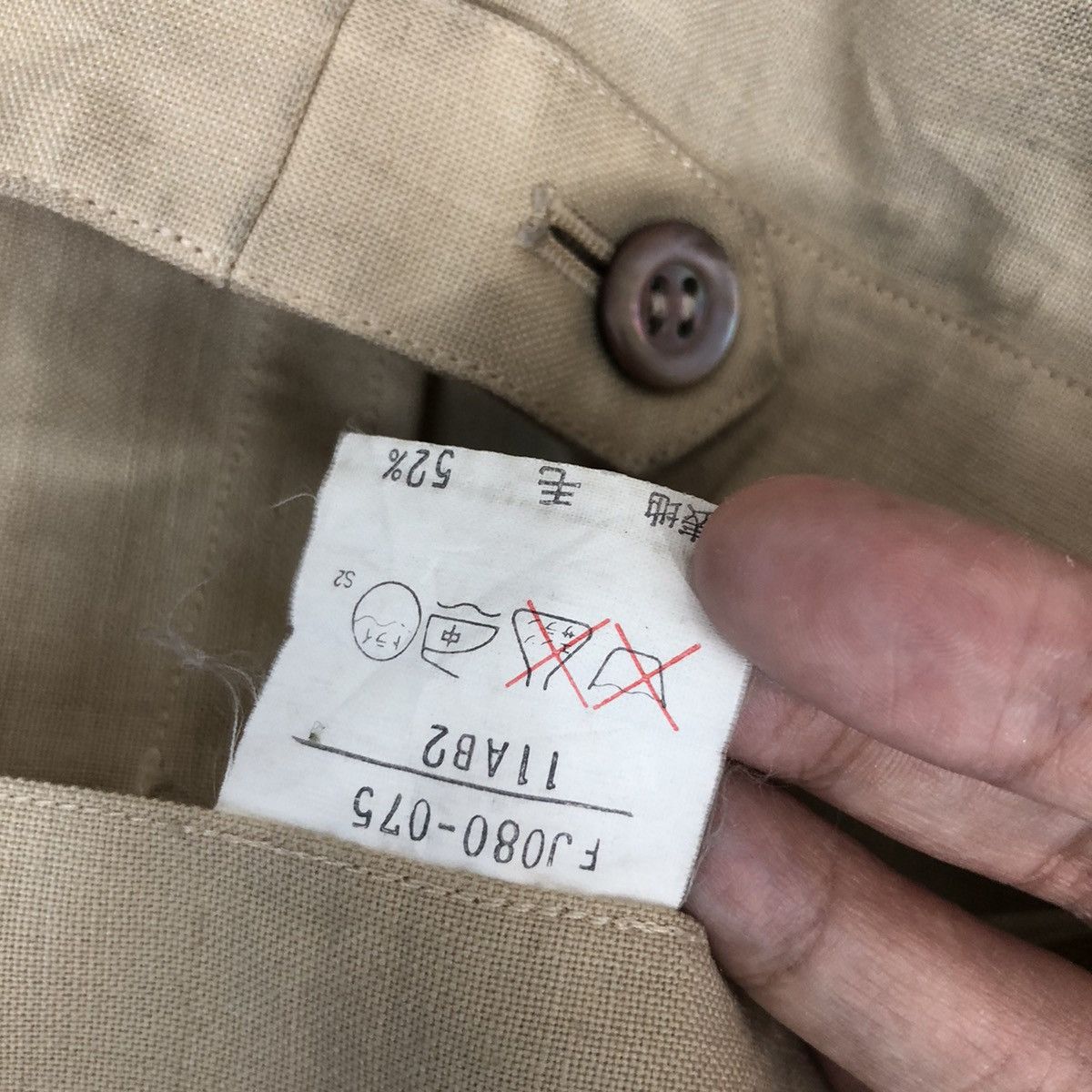 Burberry × Vintage Vintage 90s BURBERRYS Jacket Button Down Size M / US 6-8 / IT 42-44 - 6 Thumbnail