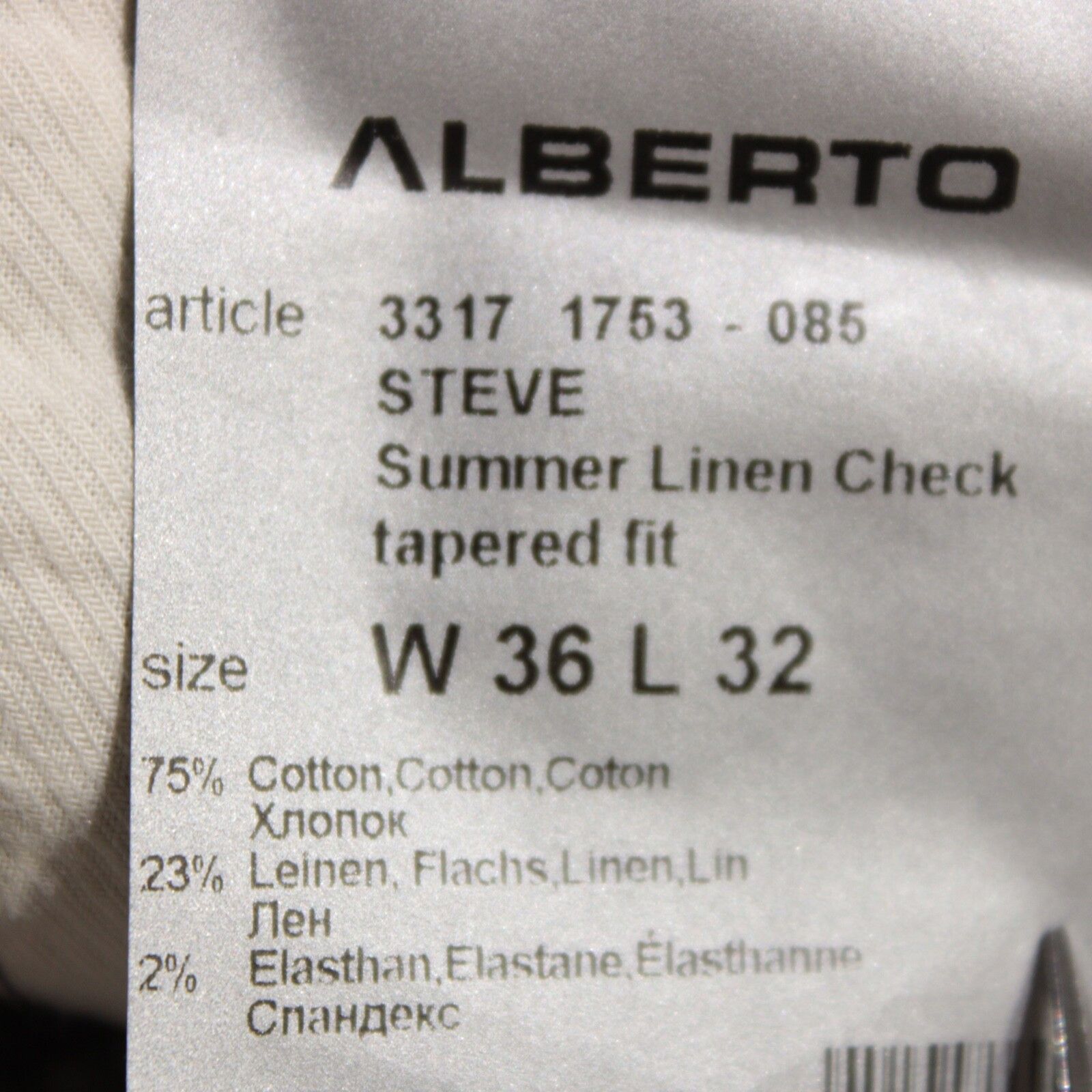 Alberto ALBERTO New with tags Chino Size 36 US In Brown Size US 36 / EU 52 - 8 Thumbnail