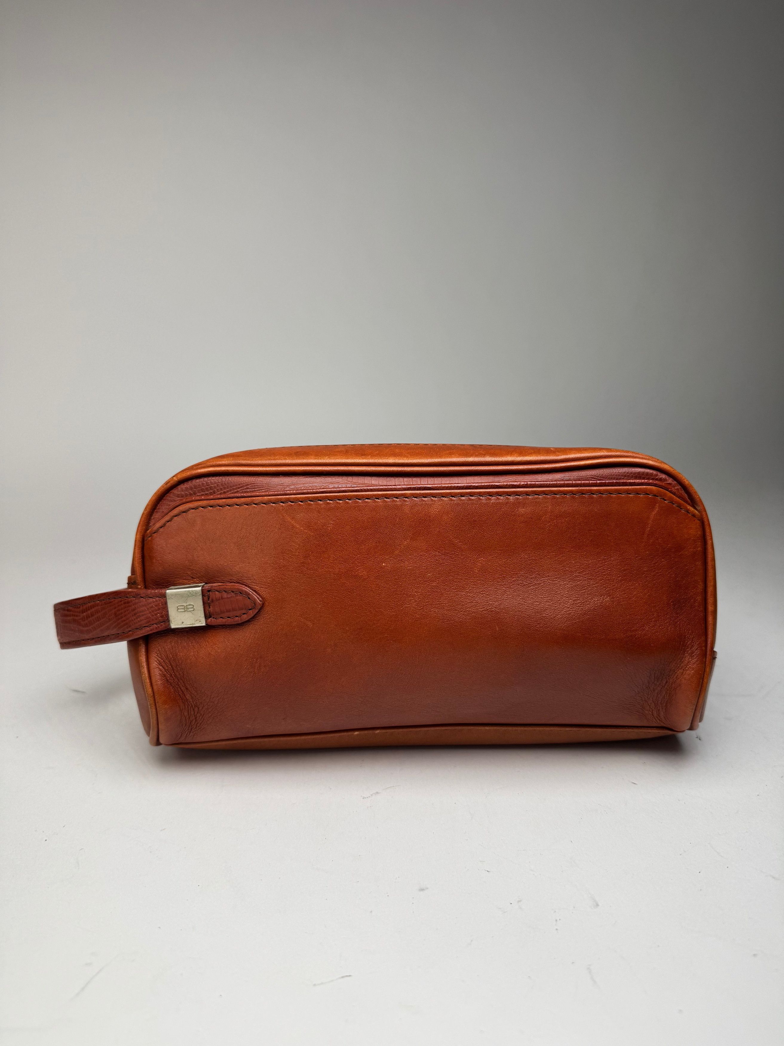 Balenciaga Vintage Leather Clutch orange brown Size ONE SIZE - 1 Thumbnail