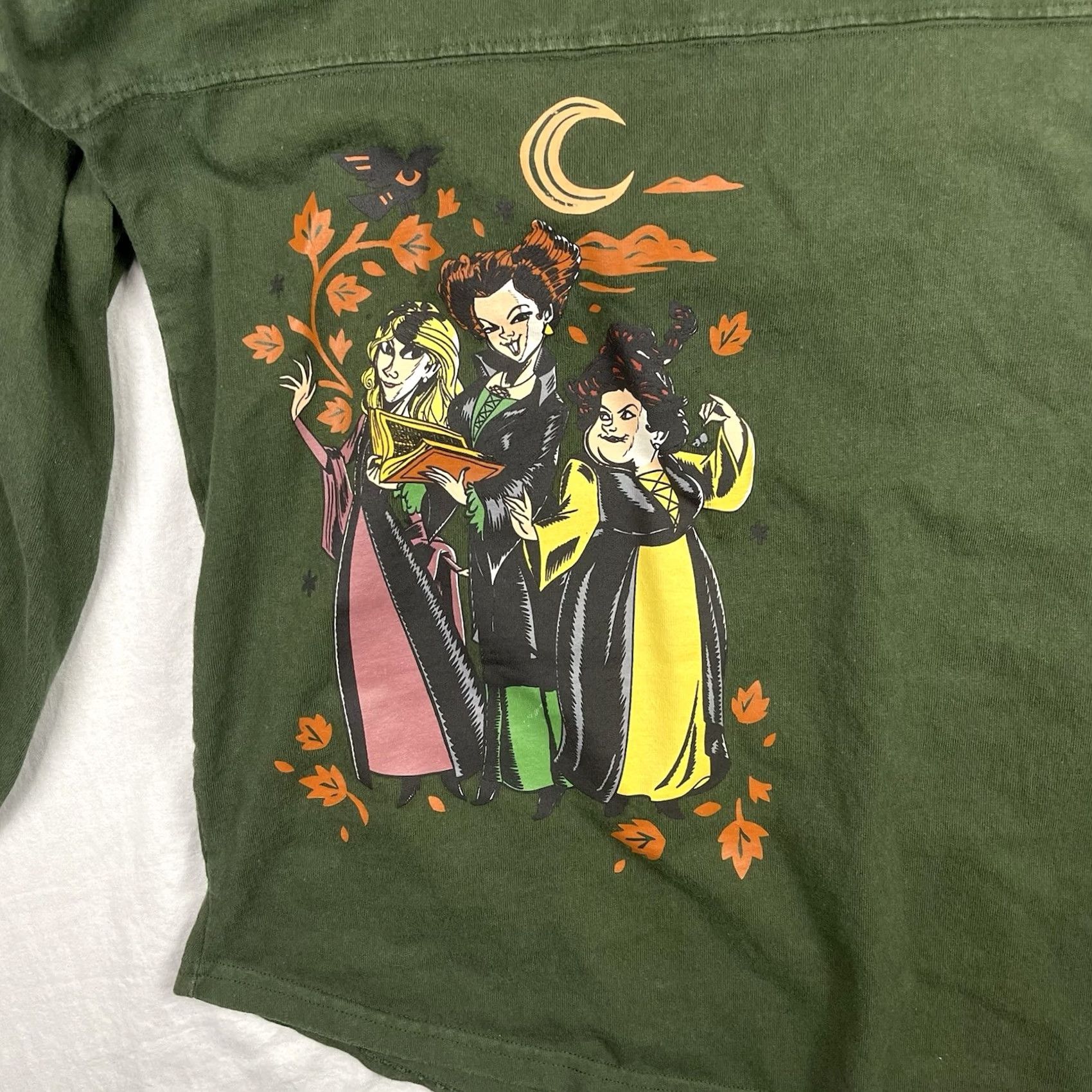 Disney Disney Spirit Jersey Mens 2XL Green Hocus Pocus Be Your Own Kind Of Magic Shirt Mens 2XL Green Disney Spirit Jersey Be Your Own Kind Of Magic Size US XXL / EU 58 / 5 - 7 Thumbnail