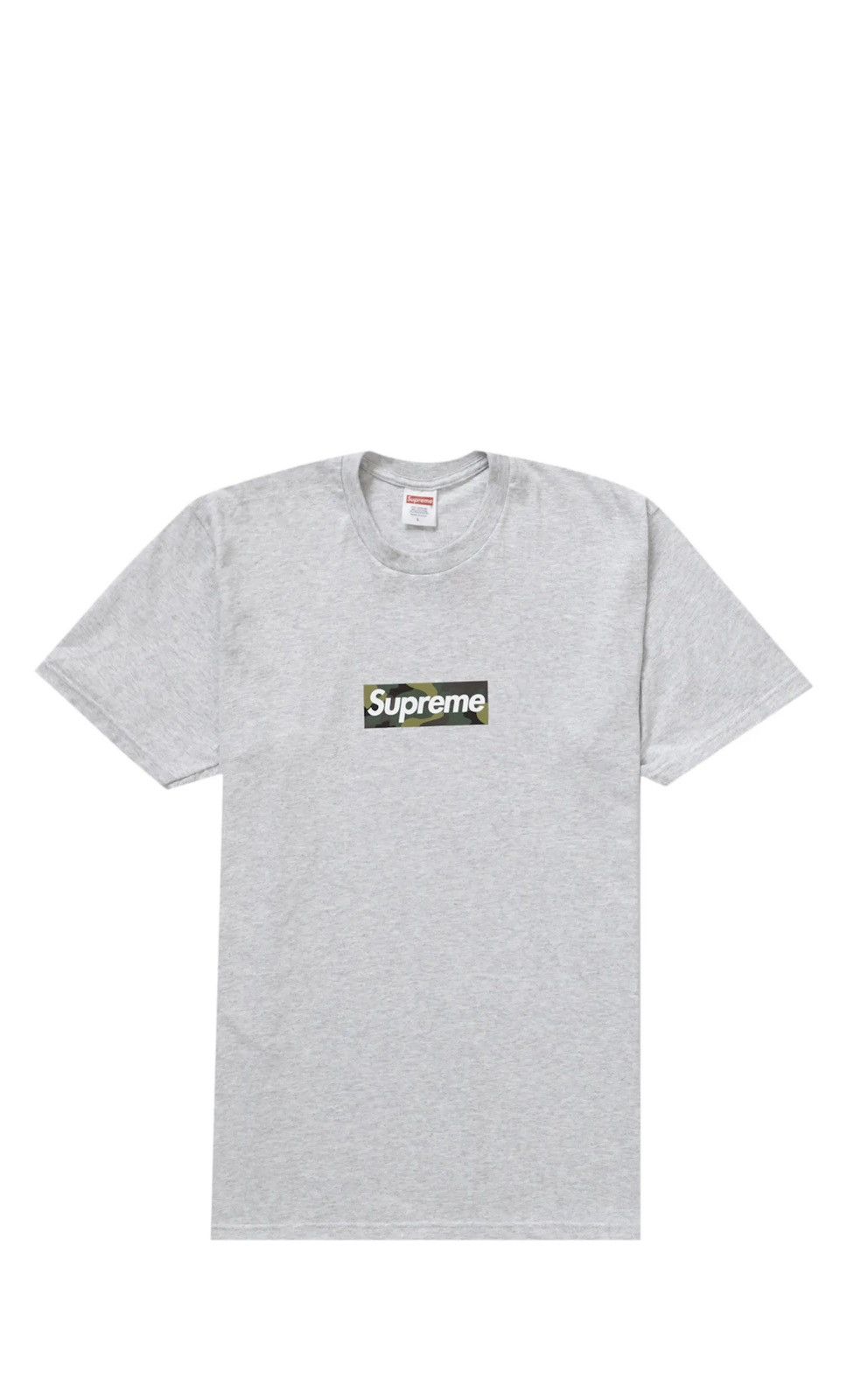 image of Supreme Box Logo Tee (Fw23) in Grey, Men's (Size 2XL)