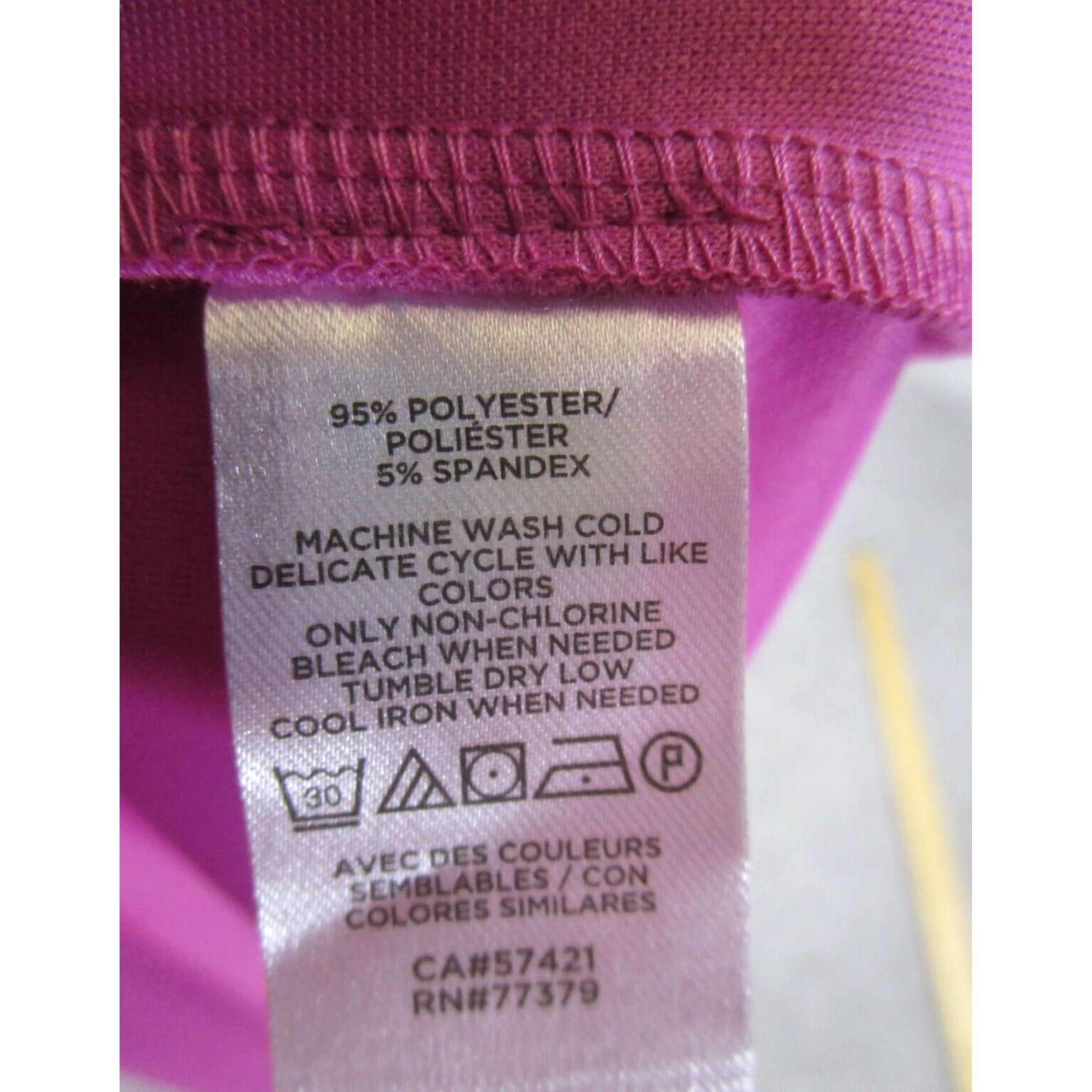Ann Taylor Womens Ann Taylor Shirt Extra Large XL Purple Sleeveless Ruffle Cami Size XL / US 12-14 / IT 48-50 - 8 Thumbnail