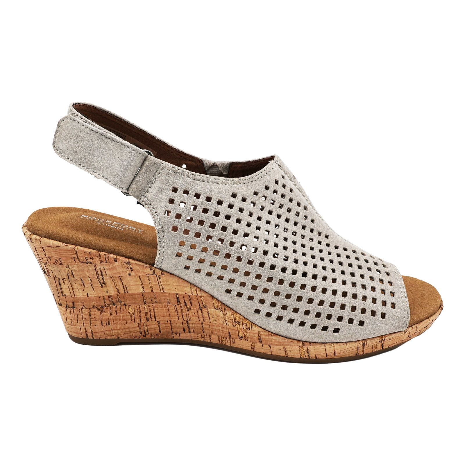 Rockport women's briah perf sling wedge sandal deals
