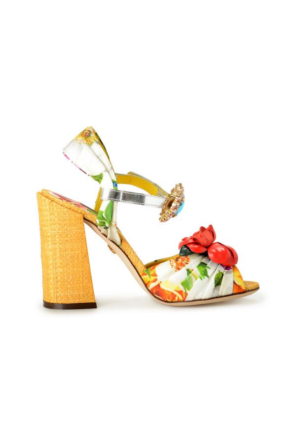 Dolce & Gabbana o1y0925 Ankle Strap Sandals in Multicolor Size US 4 / IT 34 - 2 Thumbnail