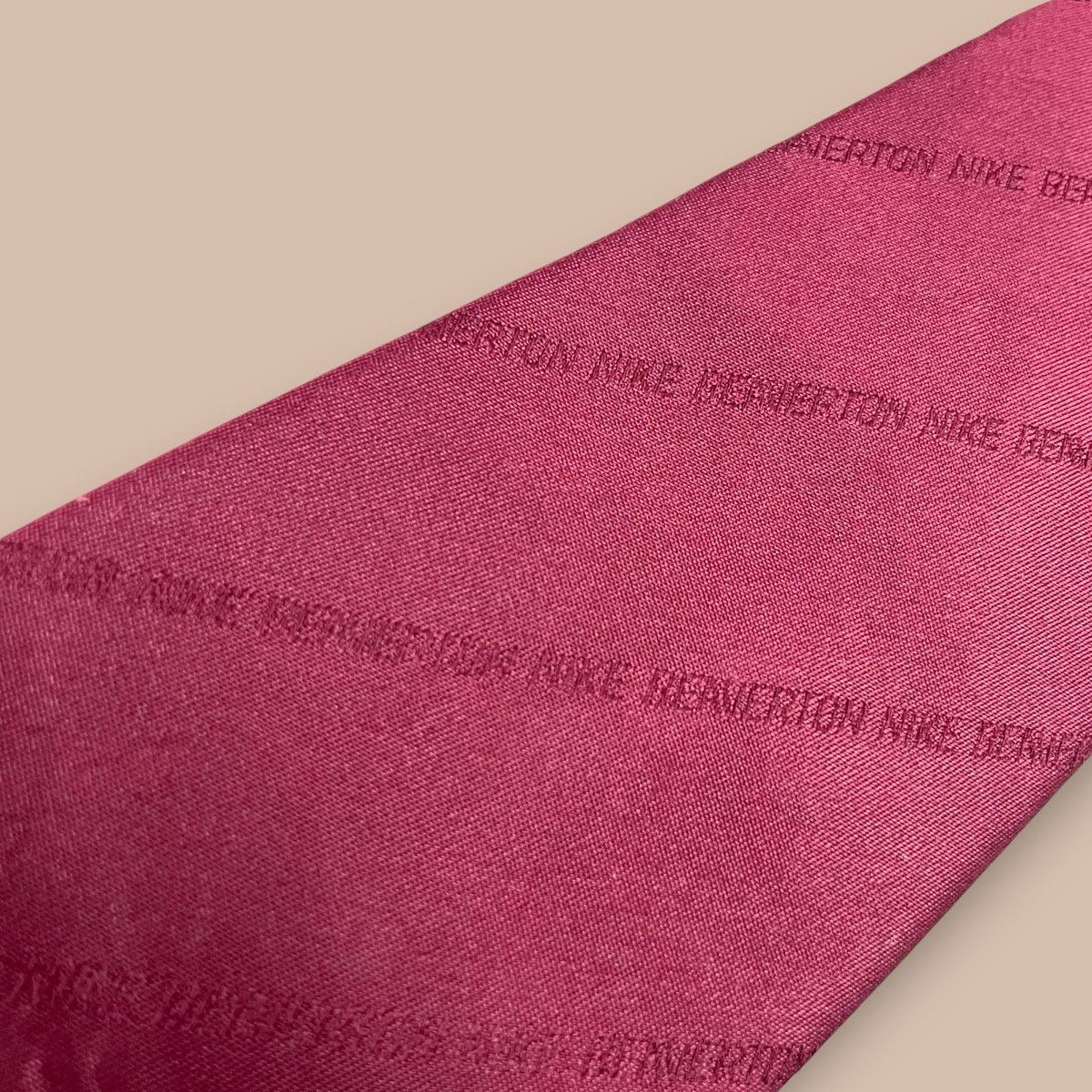 Nike Vintage 1986 Nike Tie for 5th Anniversary of Nike Japan Size ONE SIZE - 8 Thumbnail