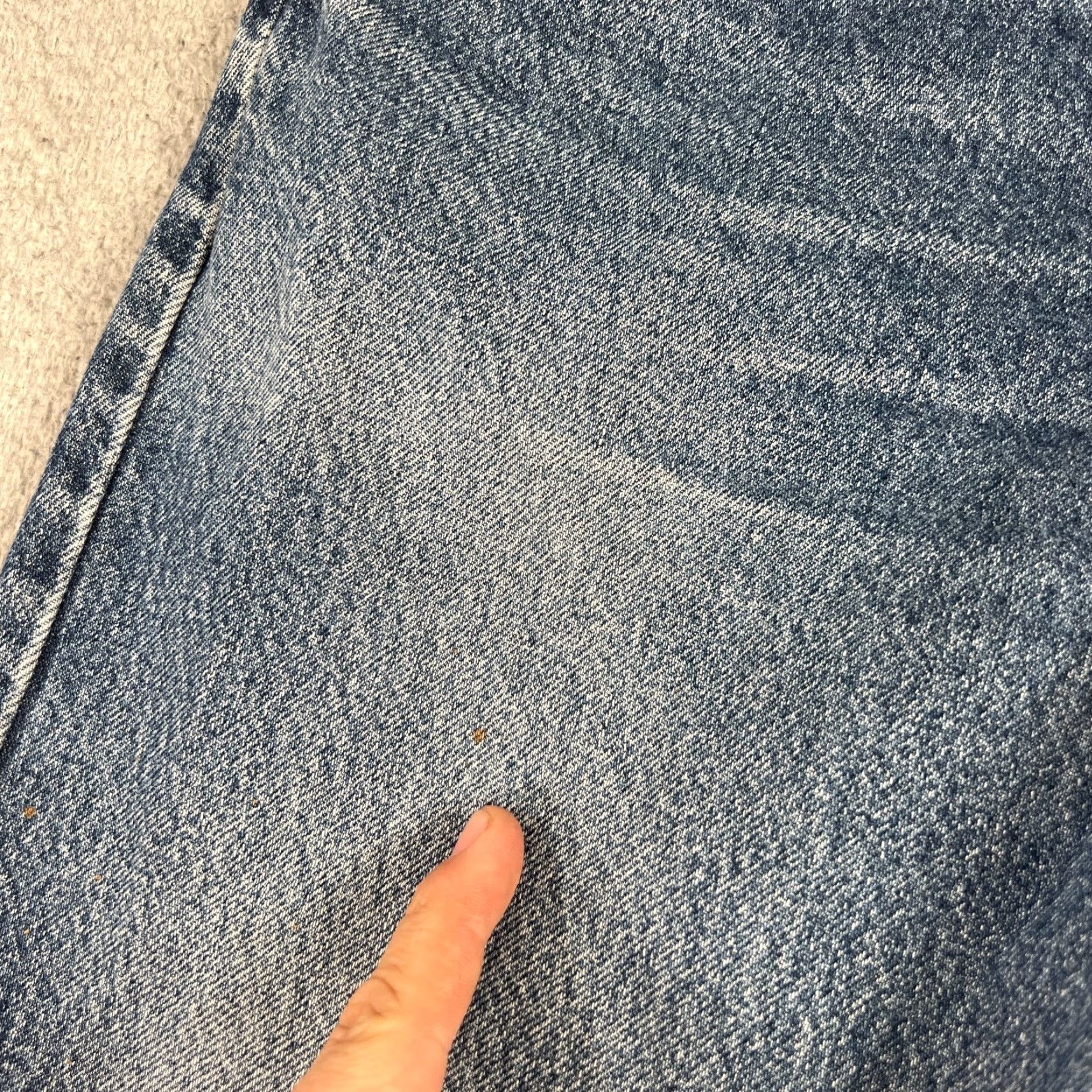 Levi's Levi's 550 Relaxed Fit Jeans Men 34x30 Blue Denim Grunge Casual Wide-Leg Size US 34 / EU 50 - 6 Thumbnail