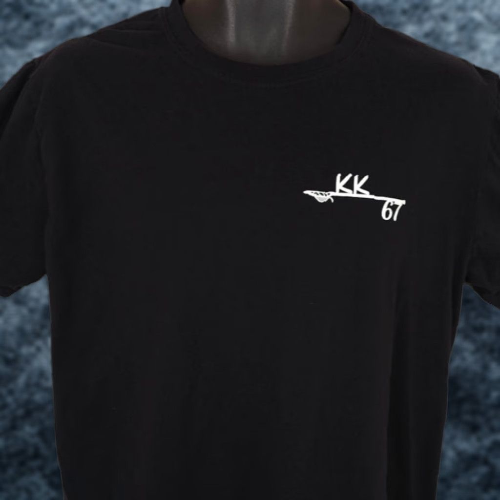 Vintage Las Vegas Desert Dogs T Shirt Mens Size Large Black Lacrosse 67 Kyle Killen It Desert Dogs Sports Shirt Mens Black Lacrosse Size US L / EU 52-54 / 3 - 1 Thumbnail