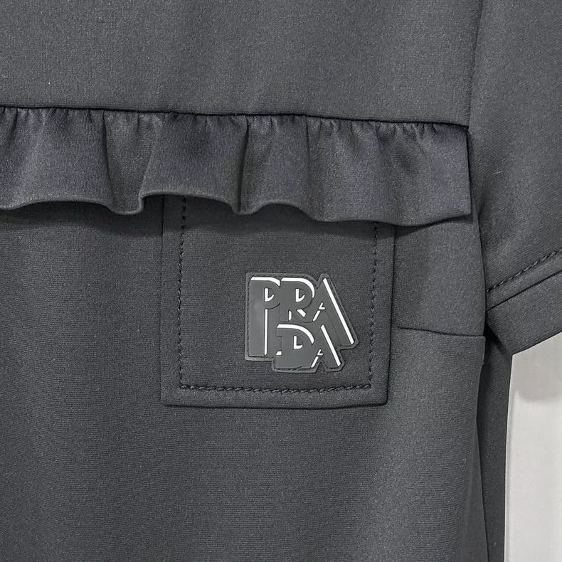 Prada Prada Show space cotton logo dress 2502-Nextarrow Size XS / US 0-2 / IT 36-38 - 5 Thumbnail