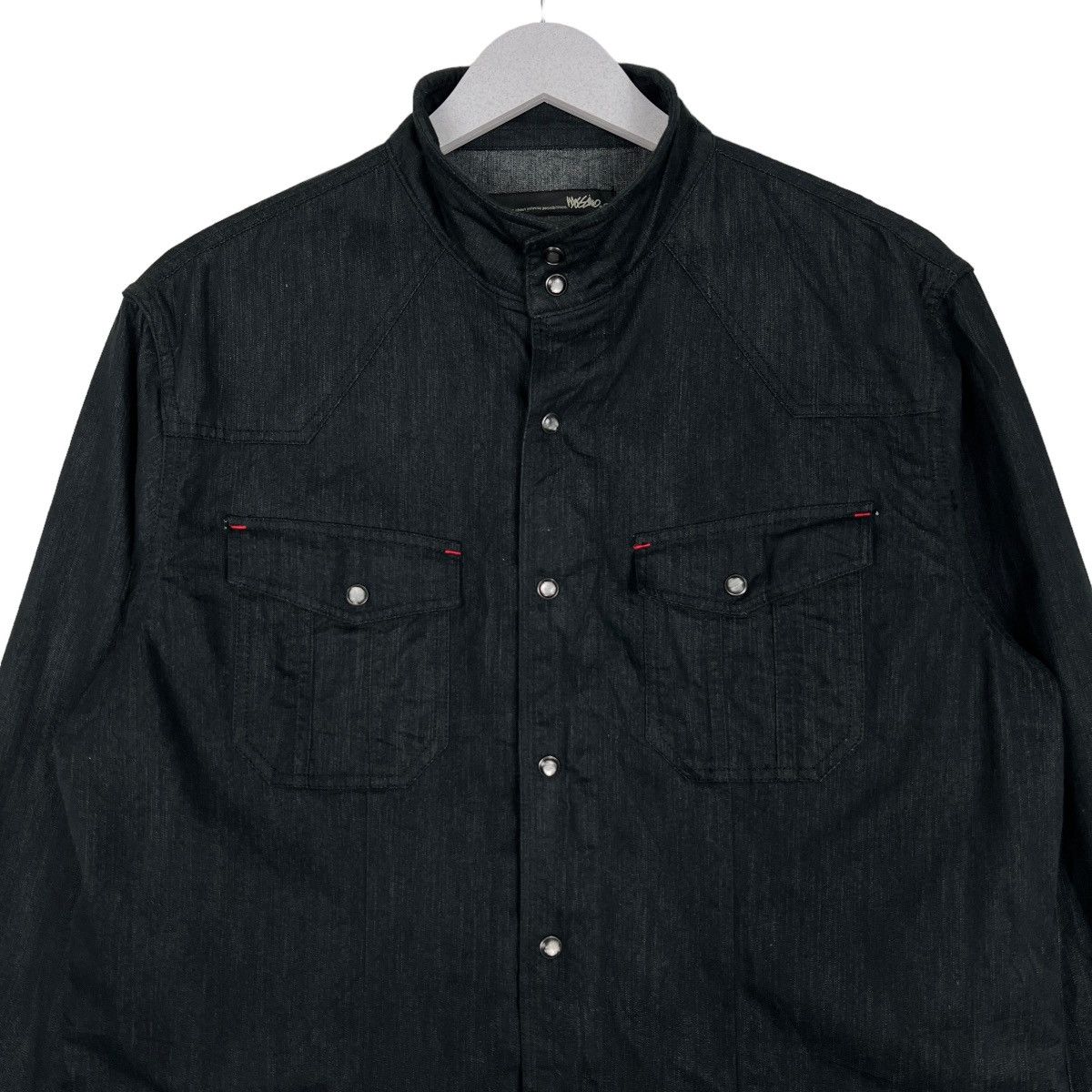 Mossimo 🔥 BLACK MOSSIMO SHIRT JACKET Size US M / EU 48-50 / 2 - 3 Thumbnail