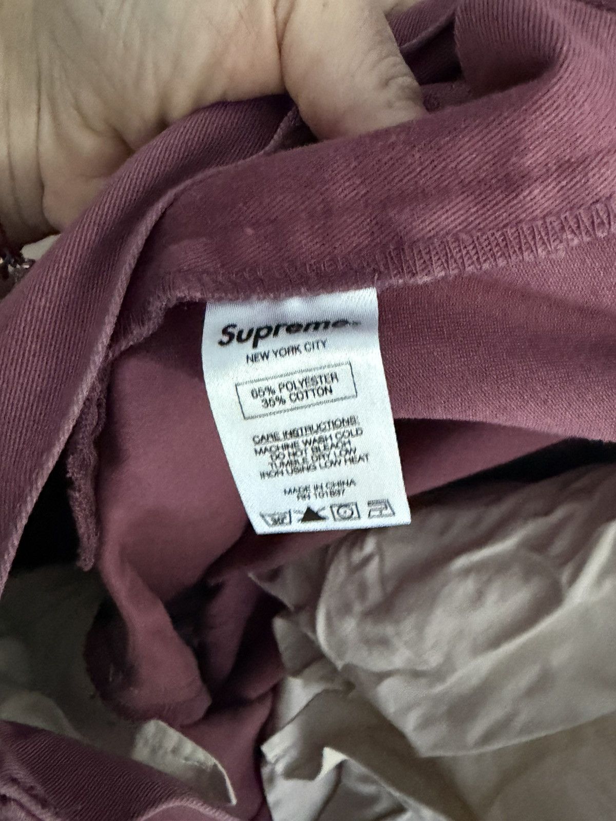 Supreme Supreme mauve pants Size US 34 / EU 50 - 3 Thumbnail