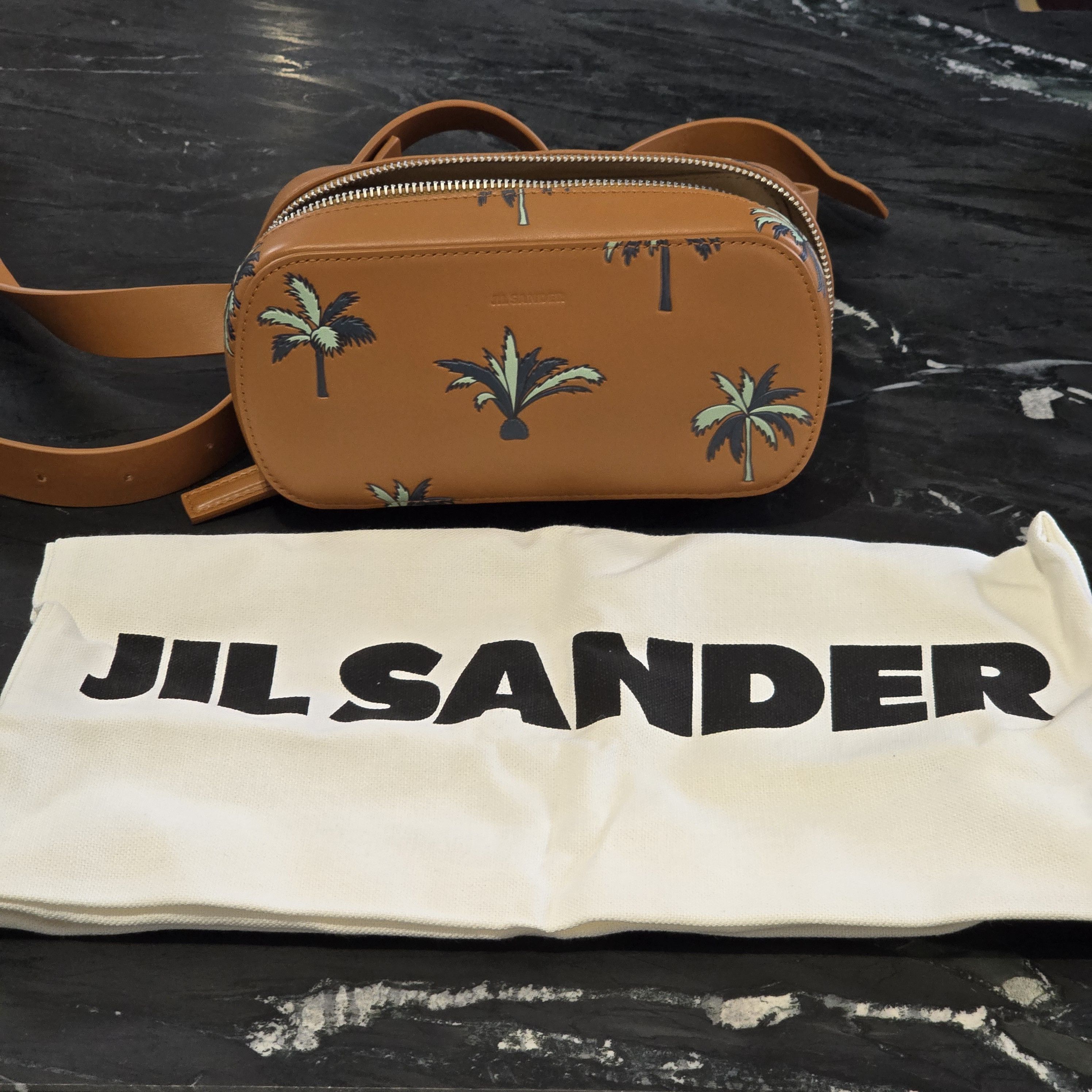 Jil Sander Tradition embossed leather bag Size ONE SIZE - 8 Thumbnail