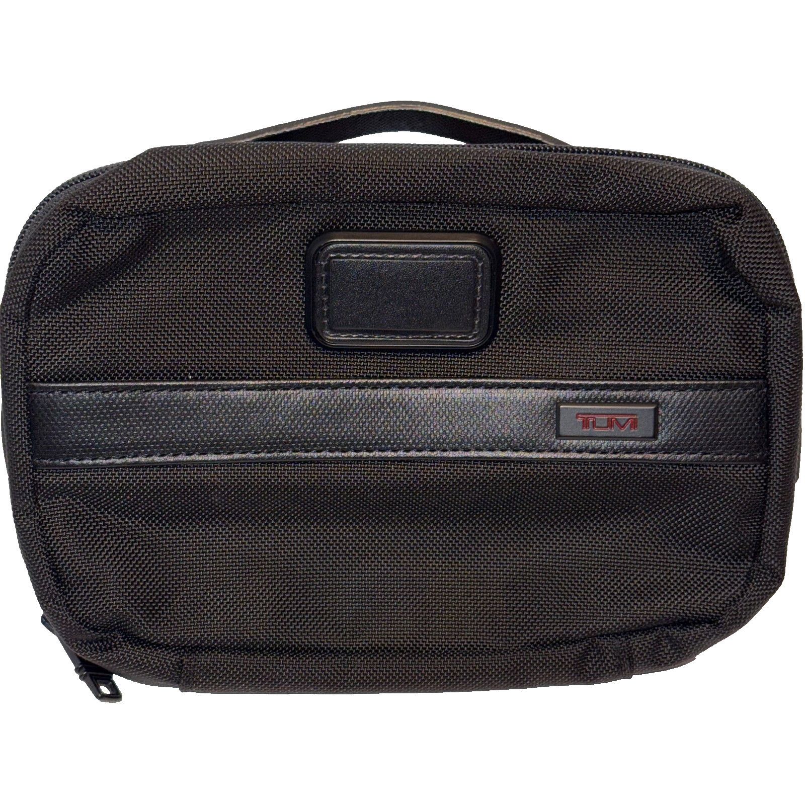 Tumi Tumi Alpha 2 Small Toiletry Bag Travel Ballistic Black Nylon Size ONE SIZE - 1 Thumbnail