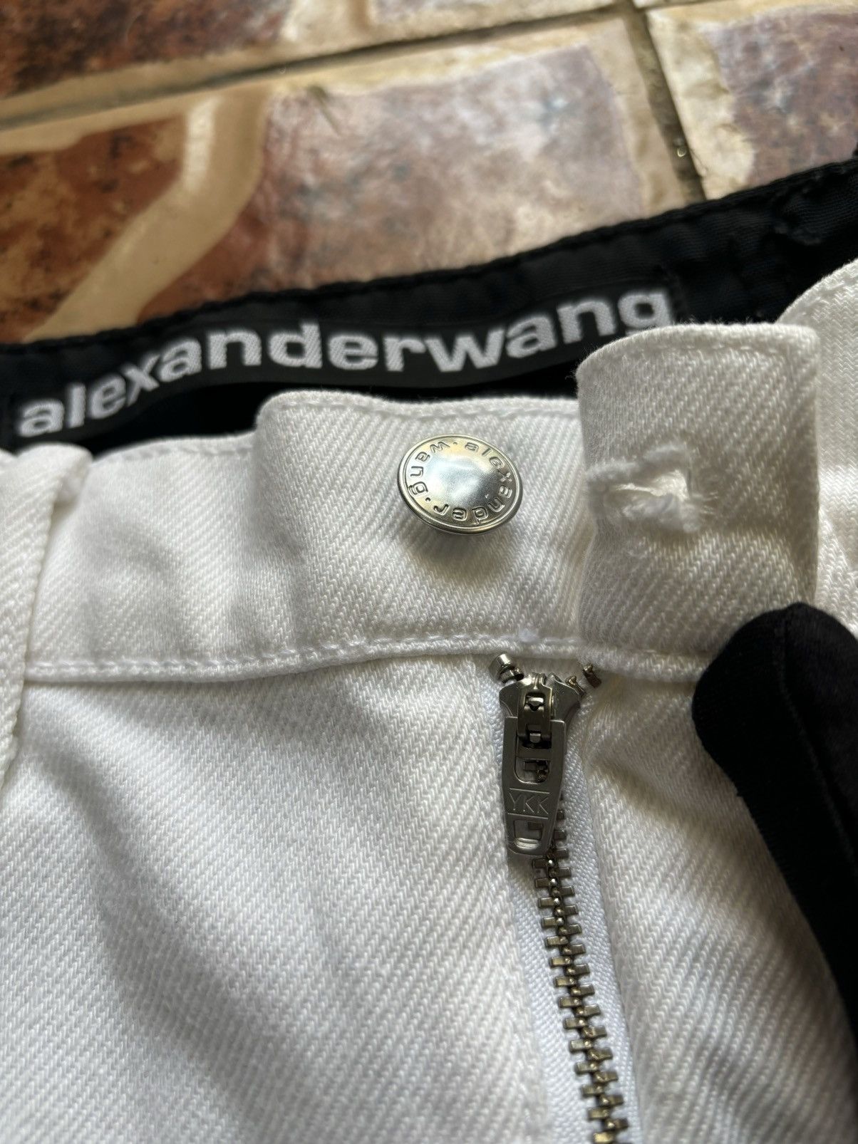 Alexander Wang Alexander Wang Pack Mix Hybrid Cargo Wide Denim Size 28" / US 6 / IT 42 - 12 Thumbnail